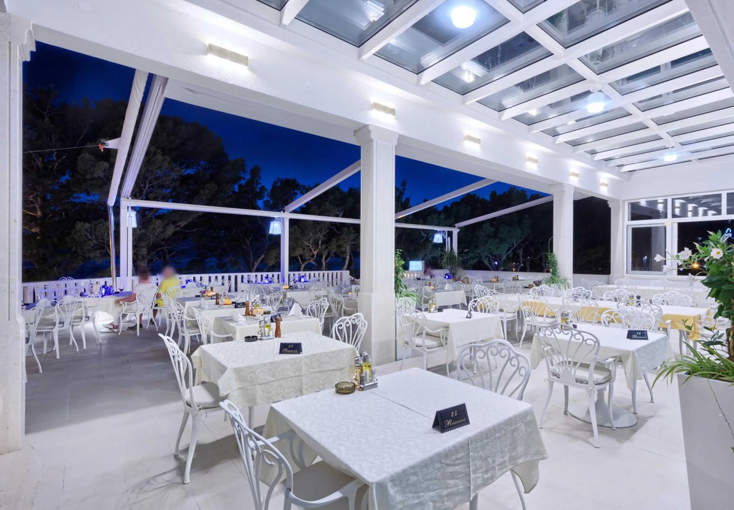 Restaurant/places to eat in Hotel Villa Bacchus