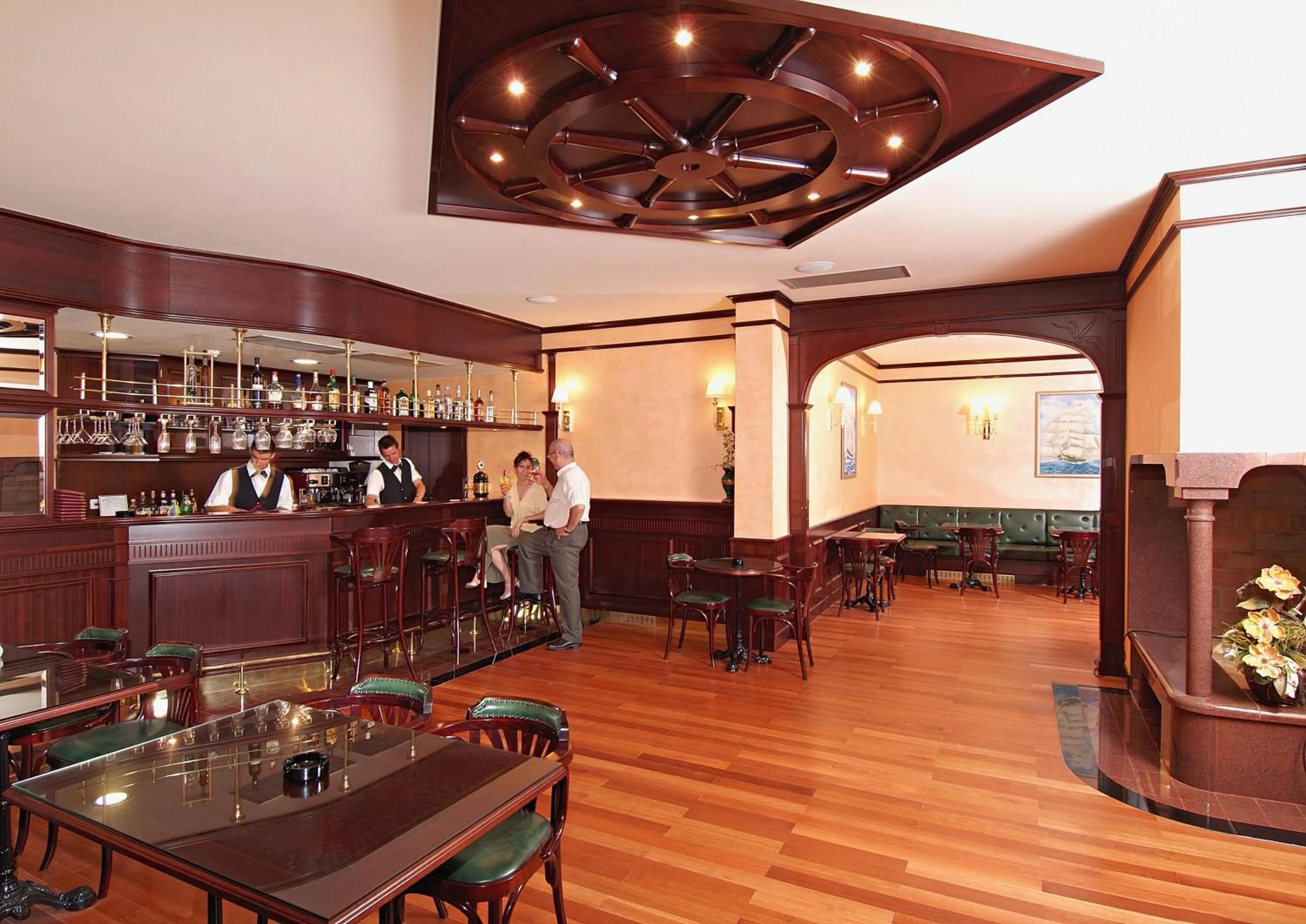 Lounge or bar in Hotel Villa Bacchus