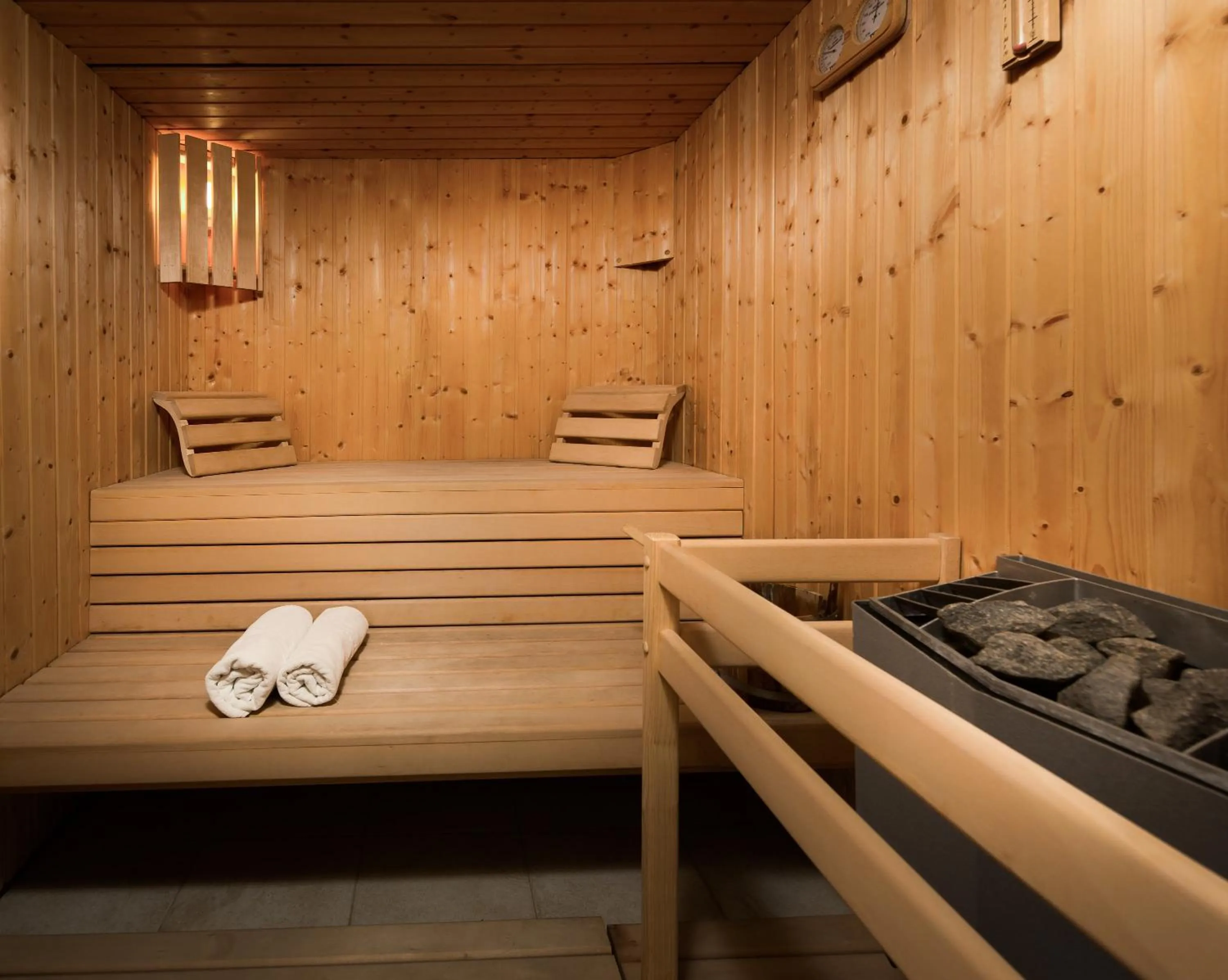 Sauna in Hotel Villa Bacchus