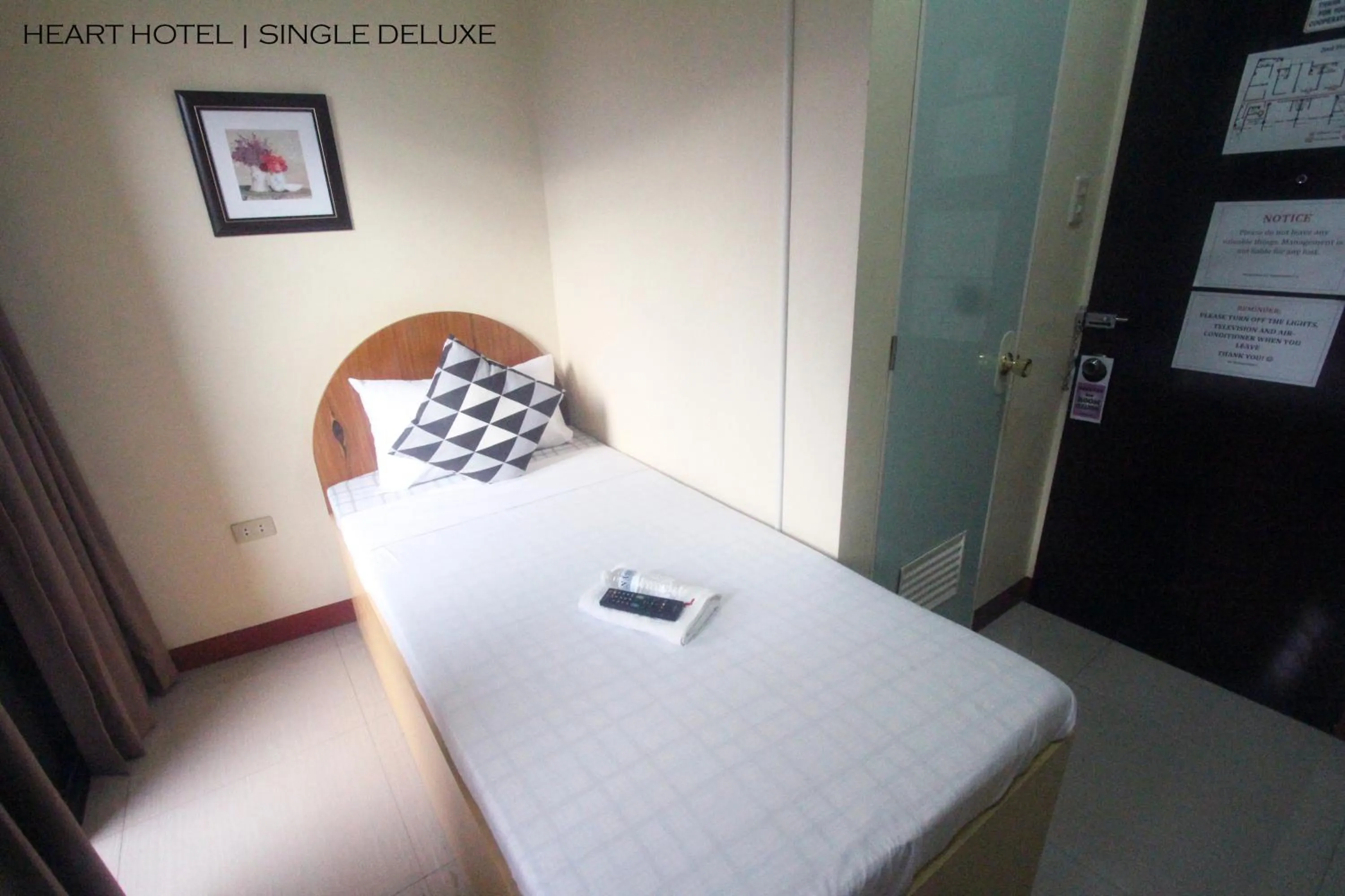 Bedroom in Heart Hotel and Services