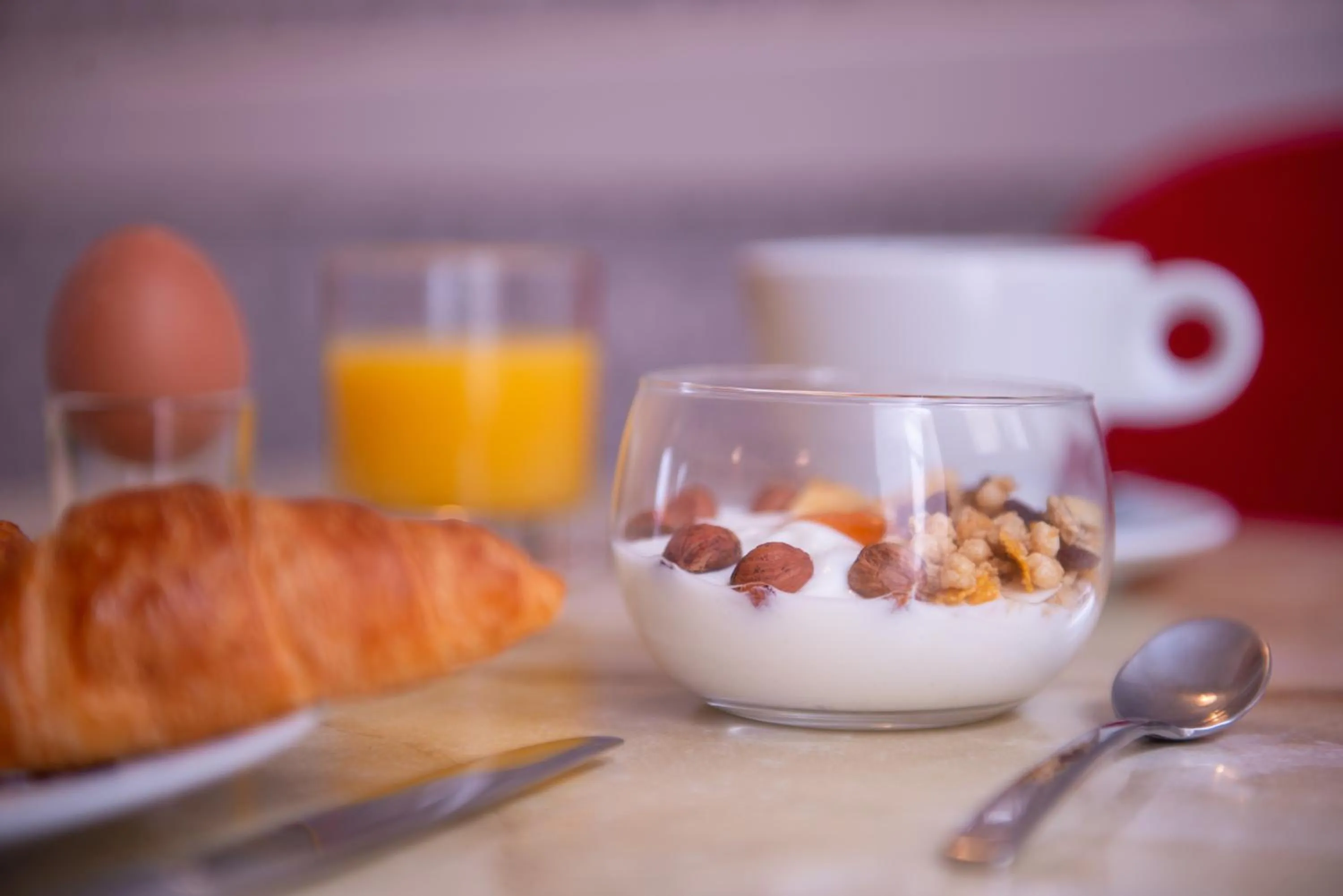 Continental breakfast in Hôtel Baldi by Magna Arbor
