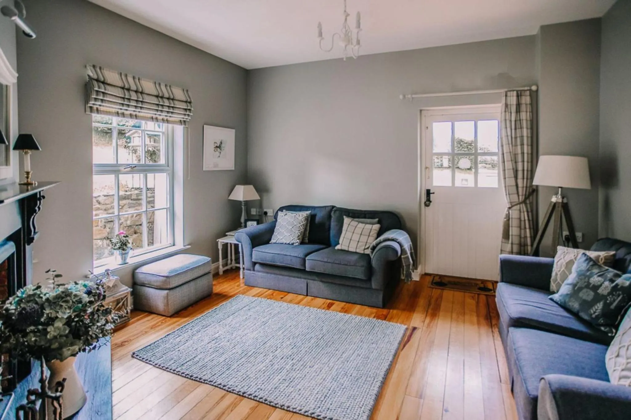 Living room in Bay Tree Cottage