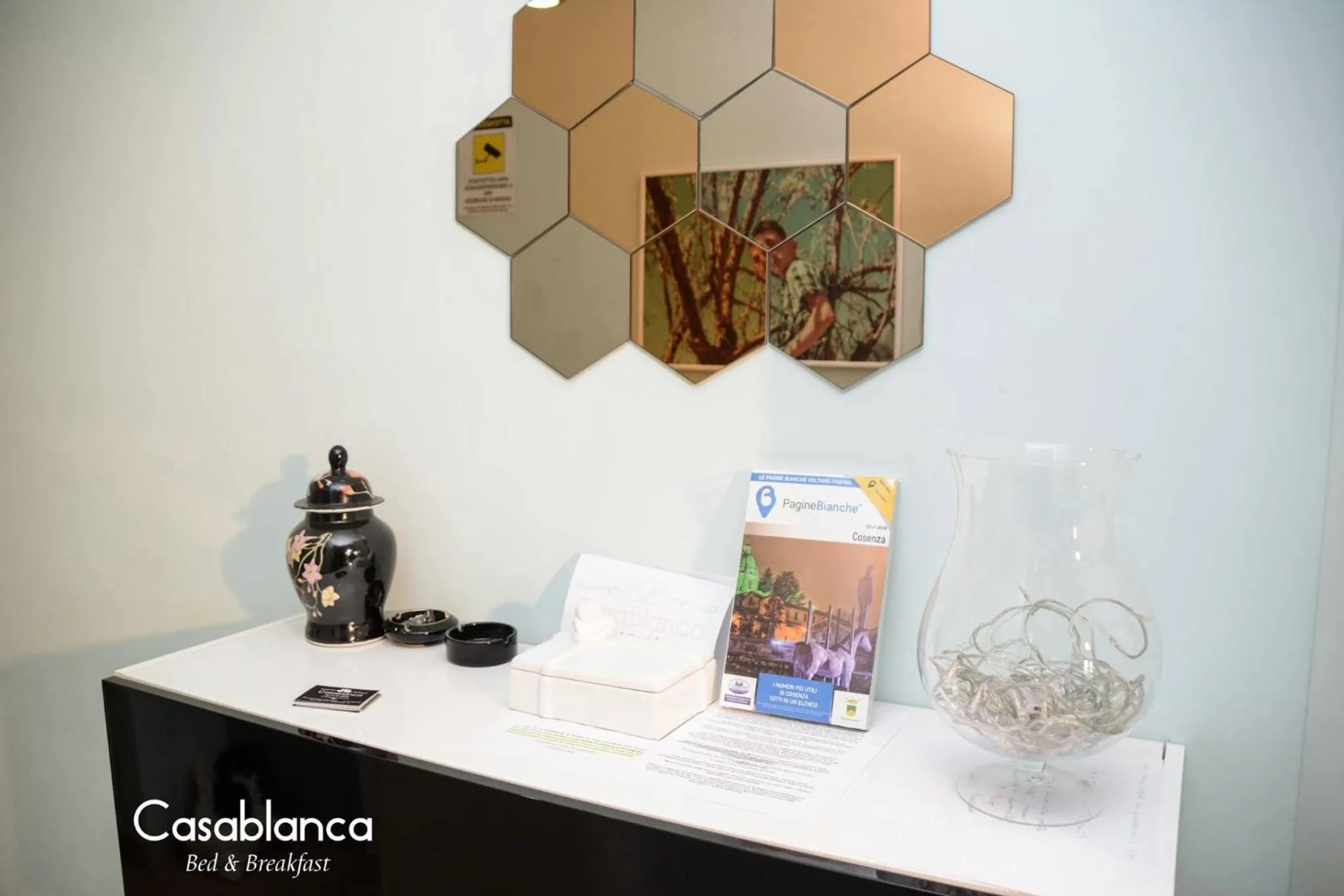 Decorative detail in Casablanca Bed & Breakfast