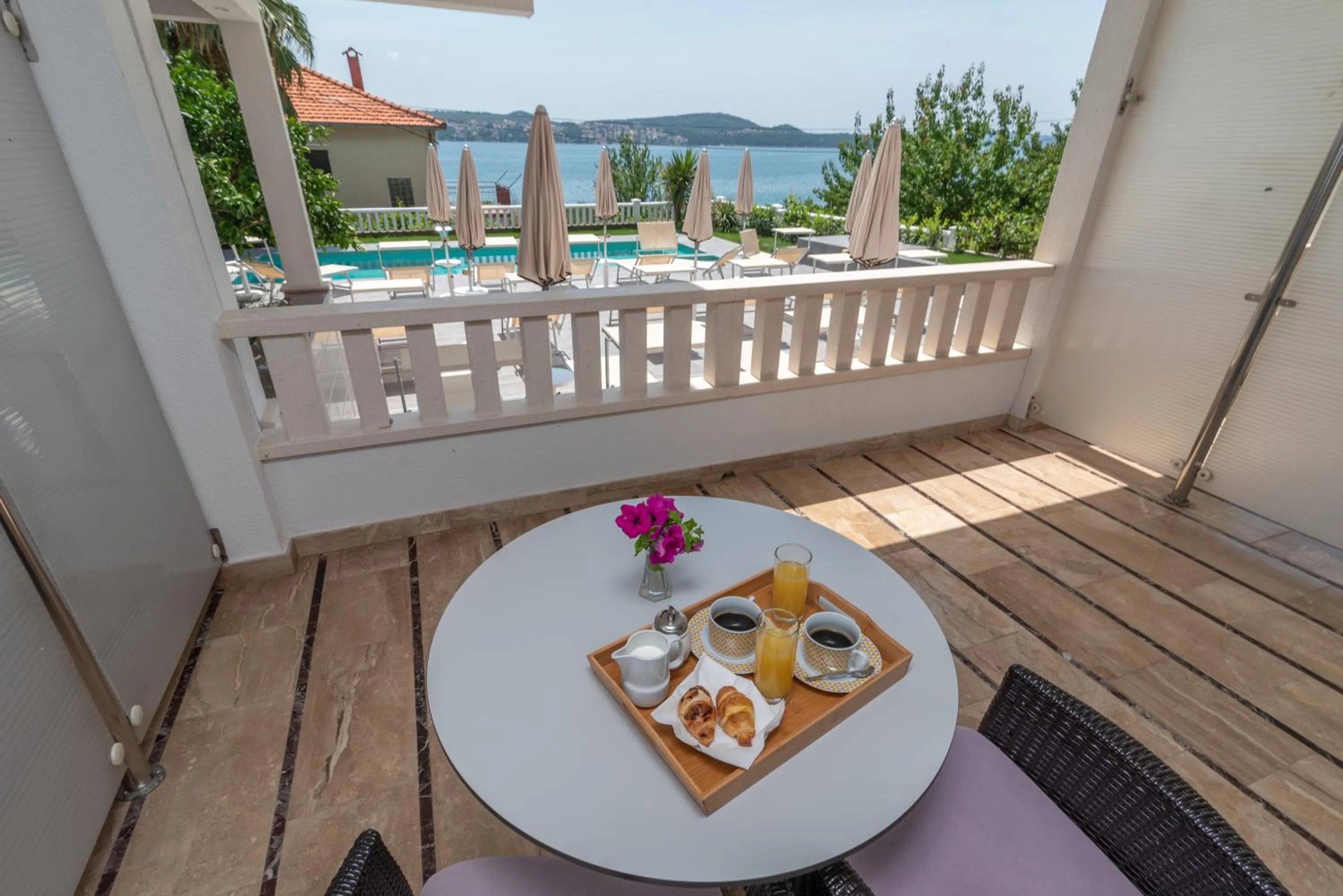 Balcony/Terrace in Villa Ana Trogir