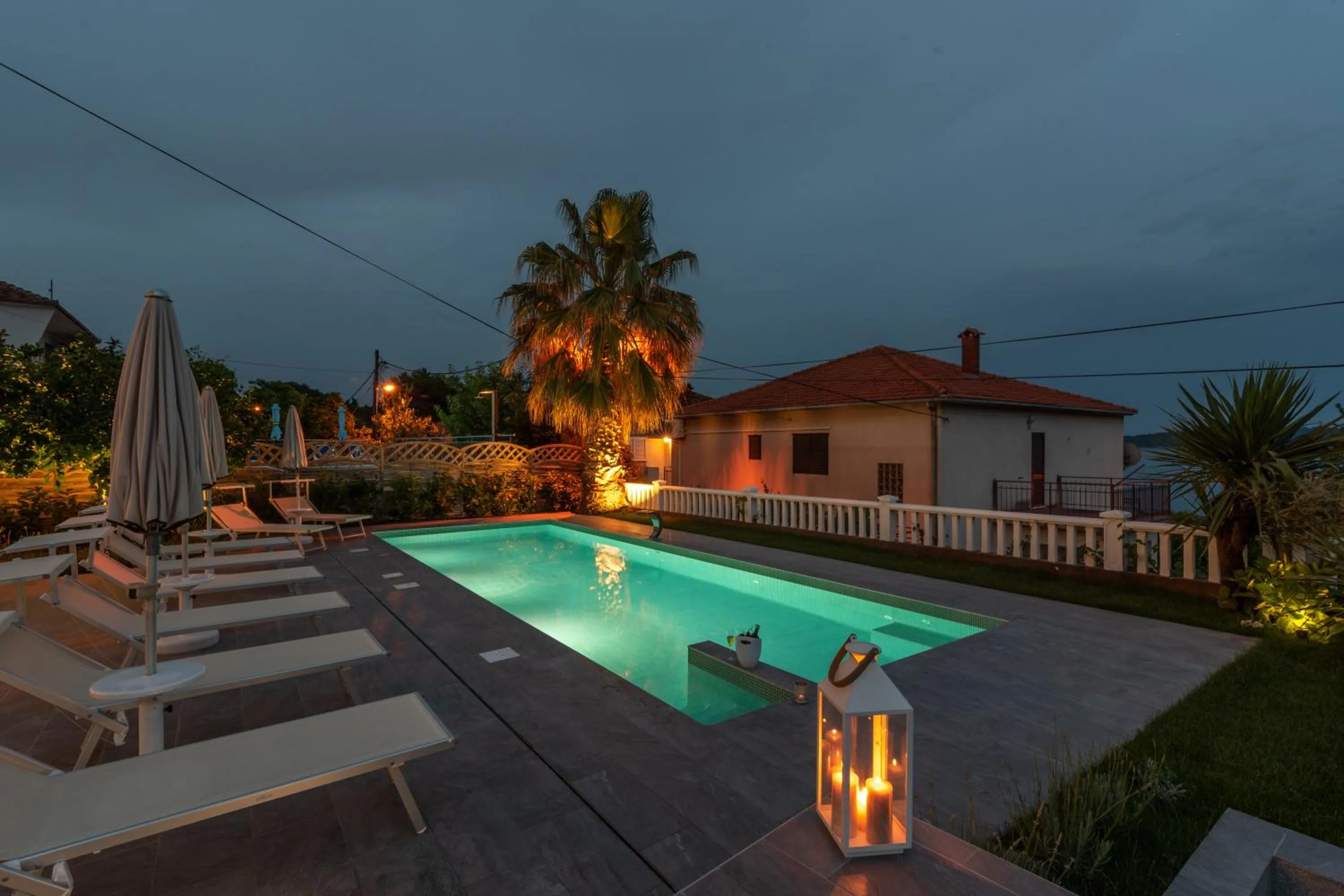 Swimming pool in Villa Ana Trogir