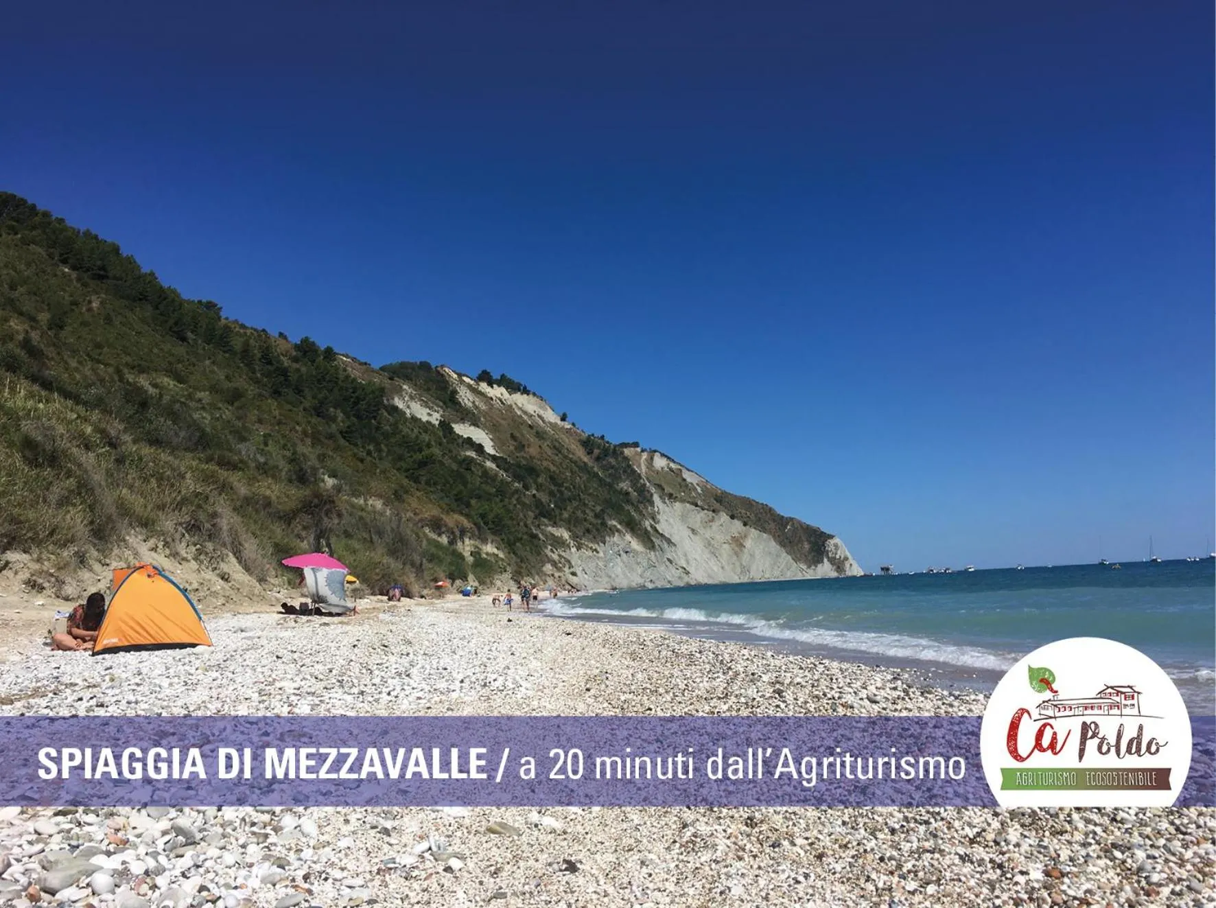 Beach in Agriturismo Ca' Poldo
