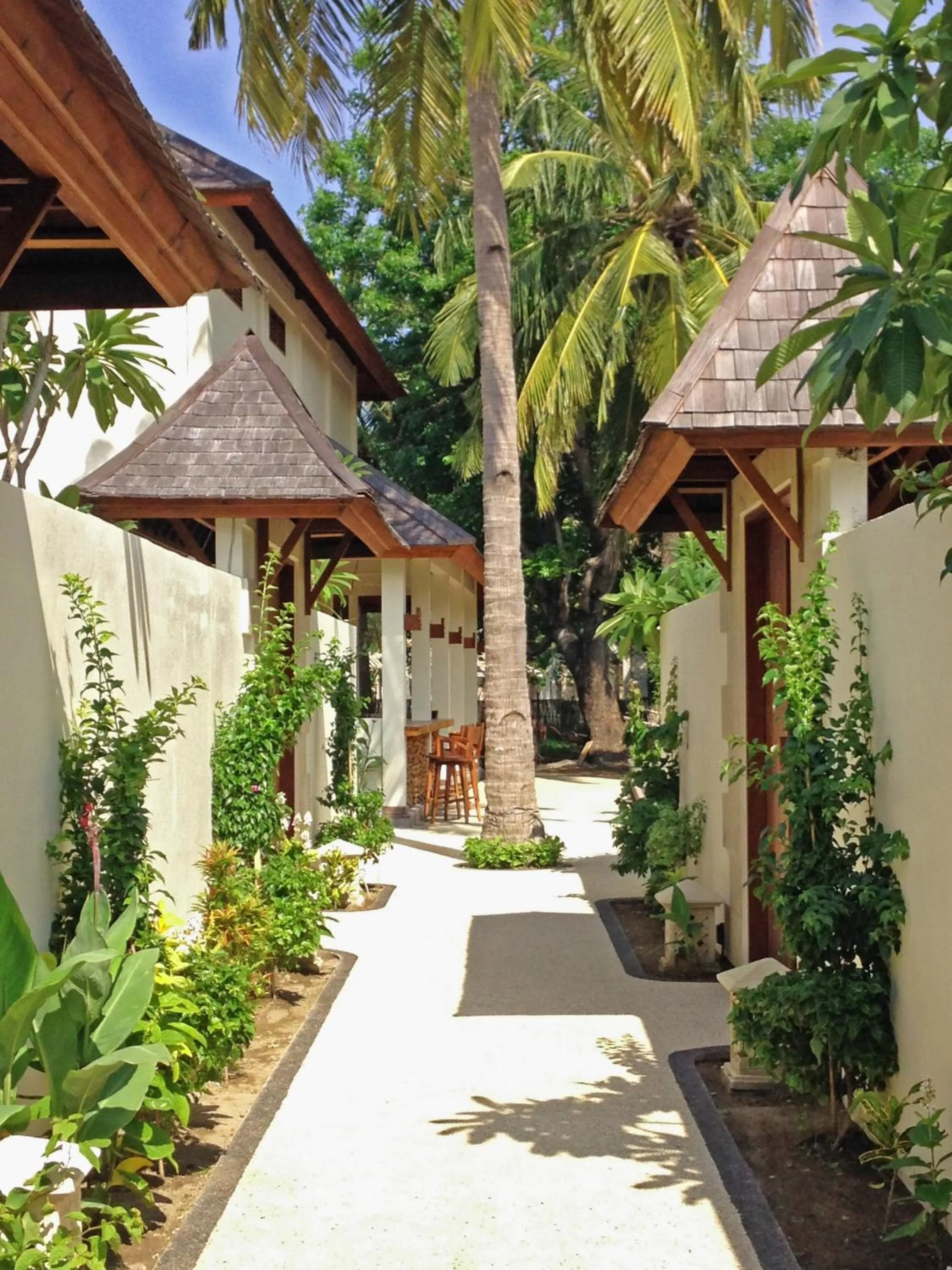 Garden in Utara Villas