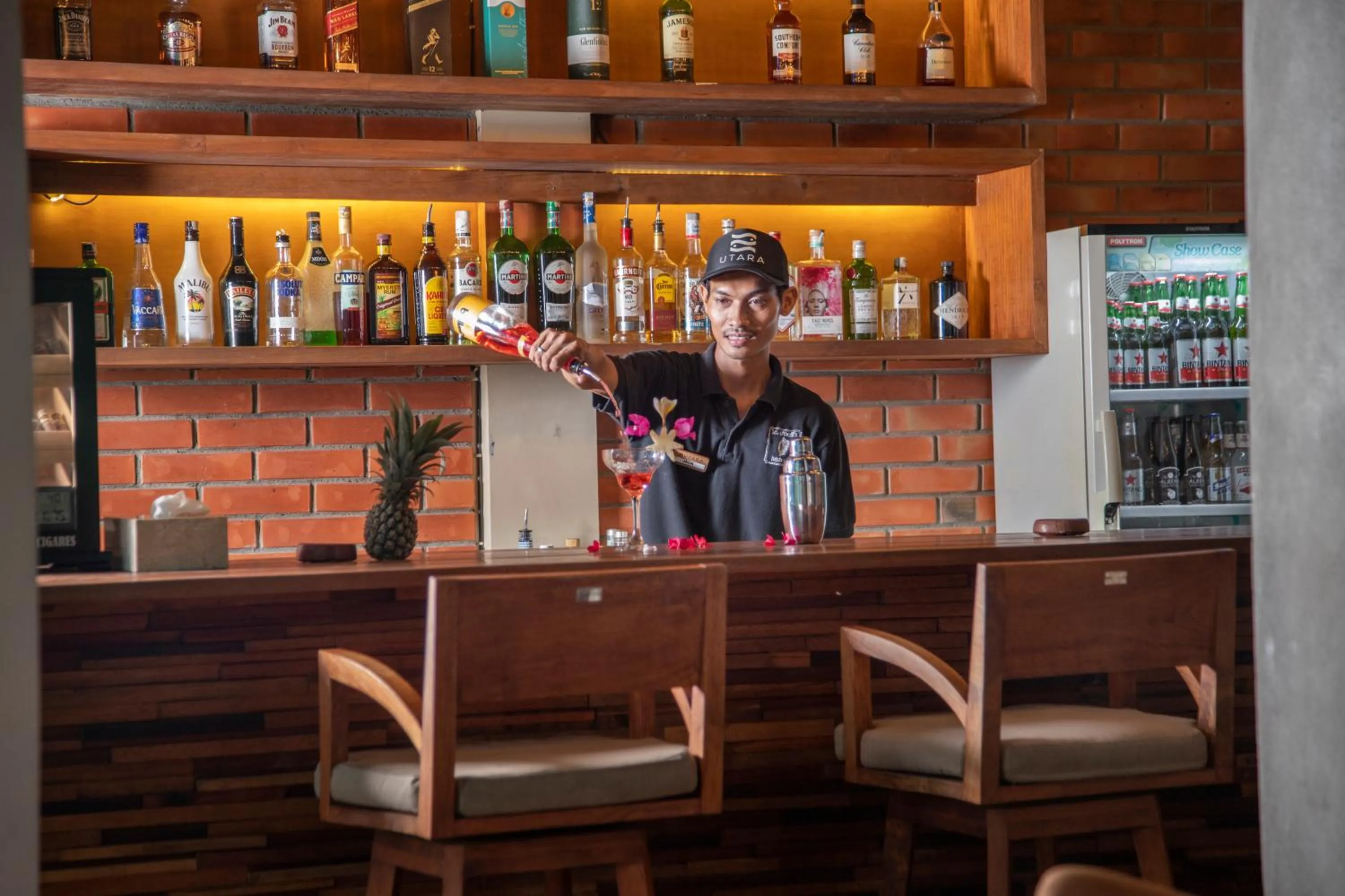 Lounge or bar in Utara Villas