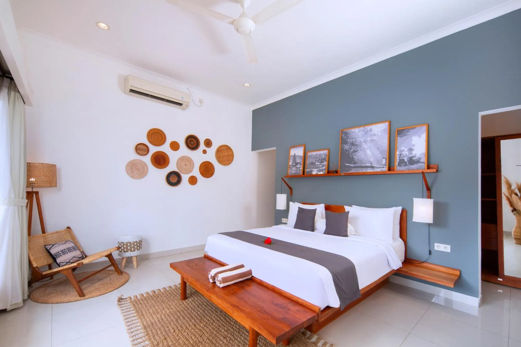 Bedroom, Bed in Utara Villas