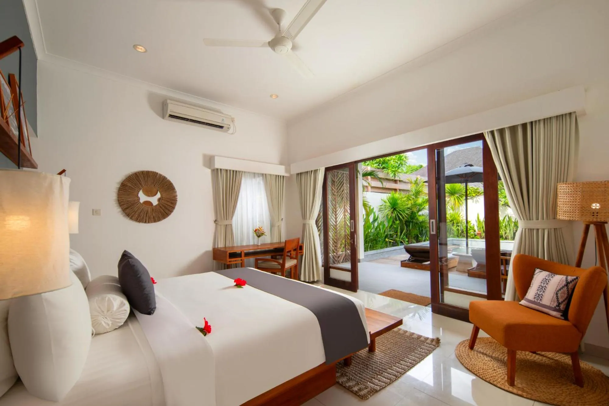 Bedroom, Bed in Utara Villas