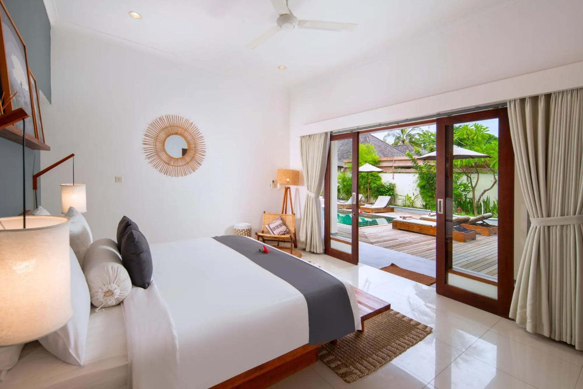Bedroom, Bed in Utara Villas
