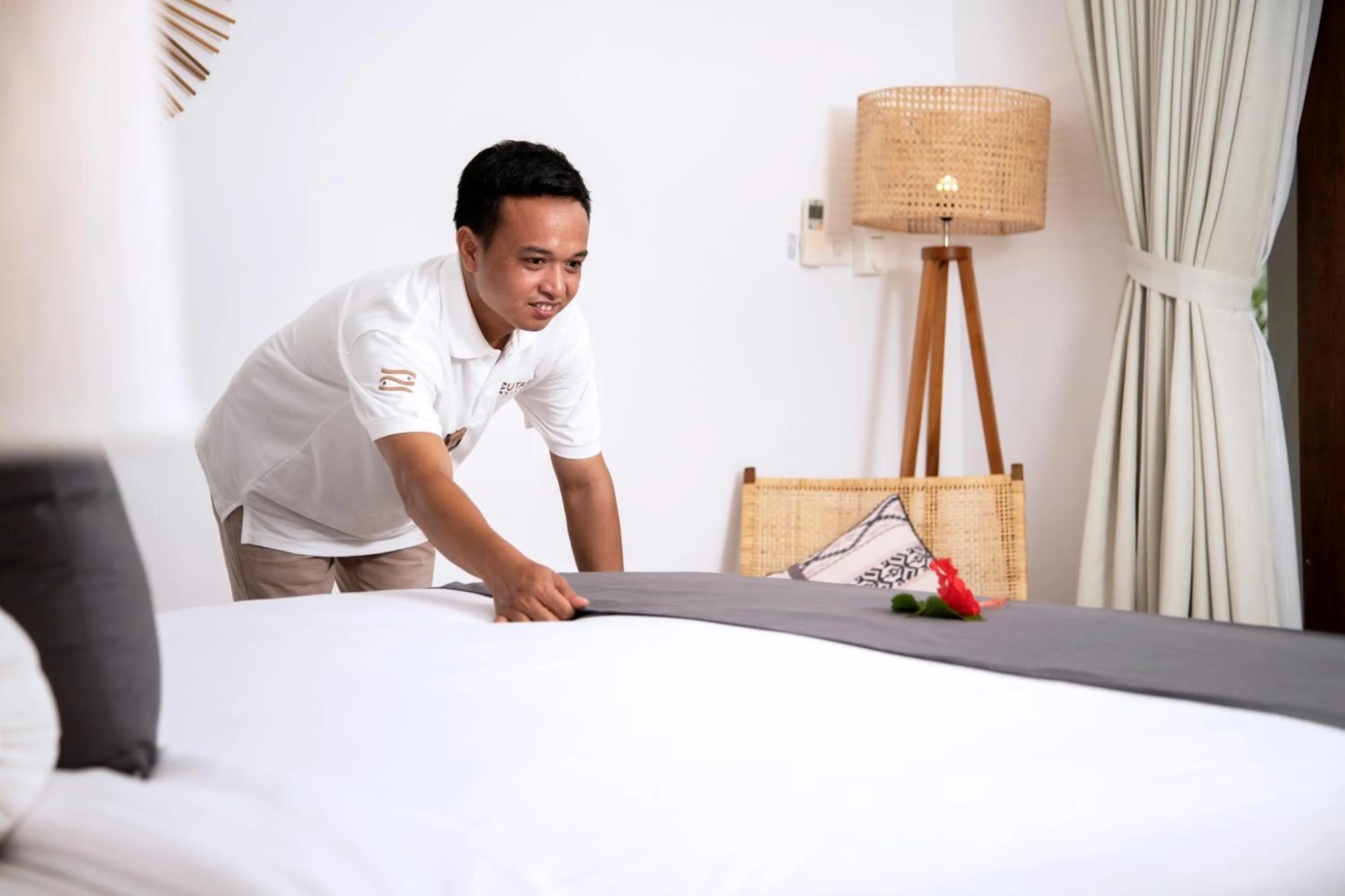 Bed in Utara Villas