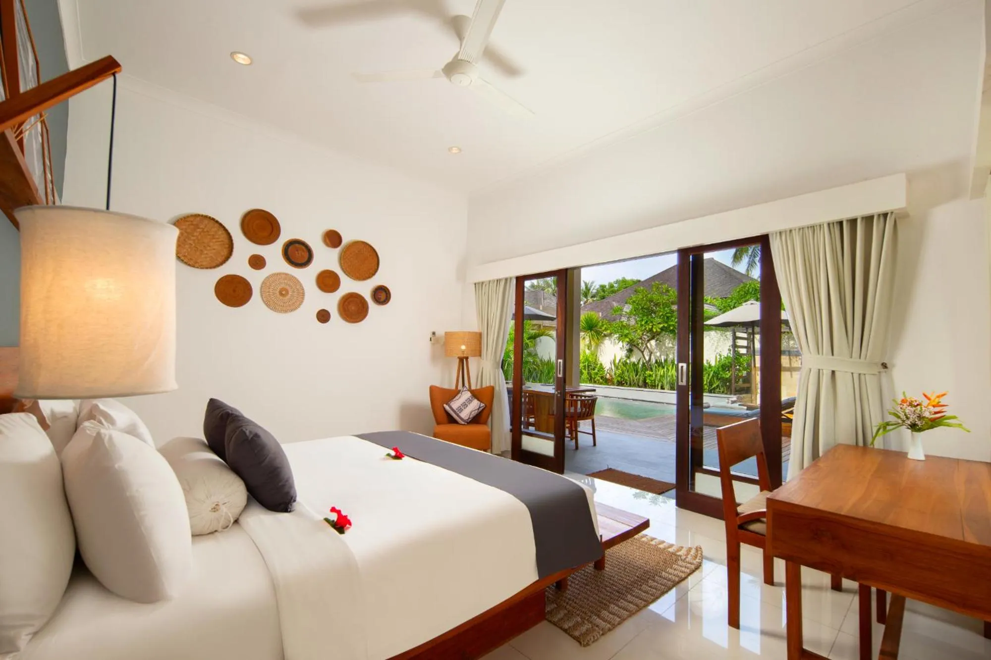 Bedroom, Bed in Utara Villas