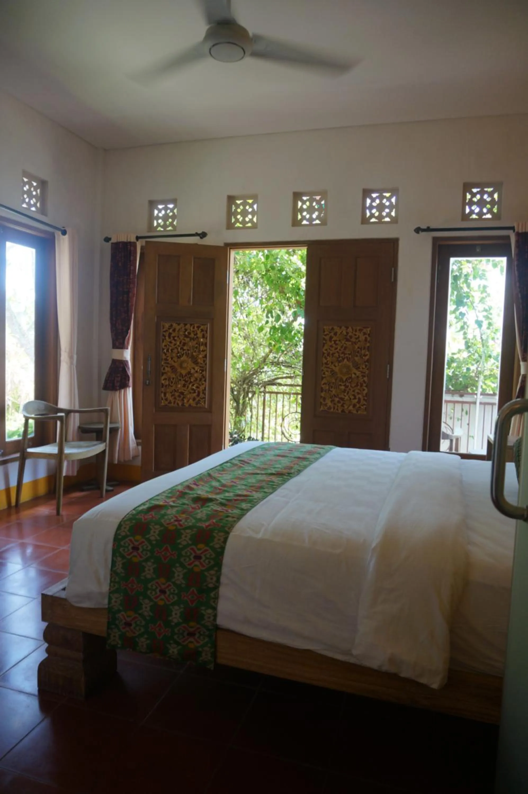Bedroom, Bed in Manggis Garden Dive Resort