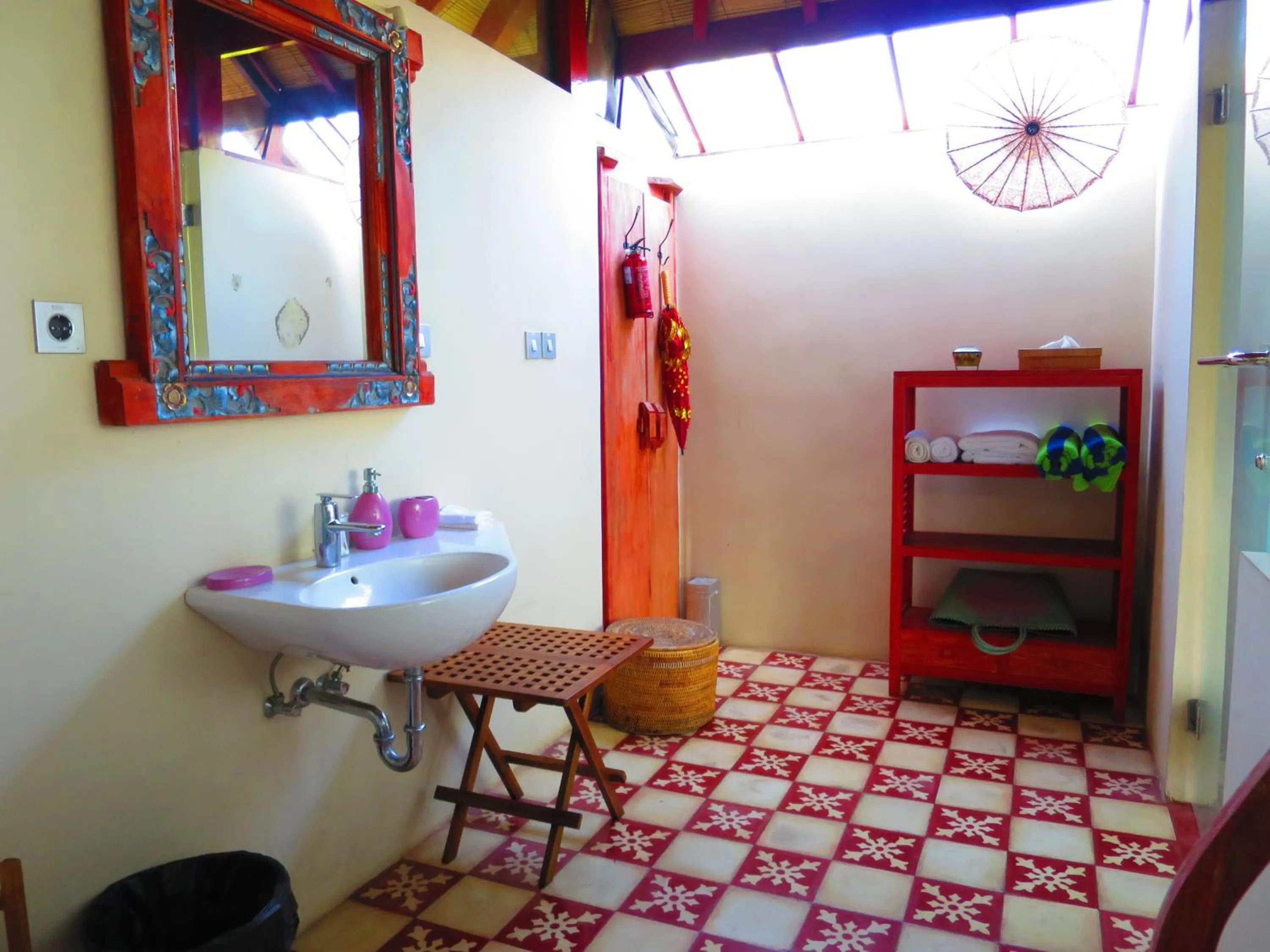 Bathroom in Manggis Garden Dive Resort