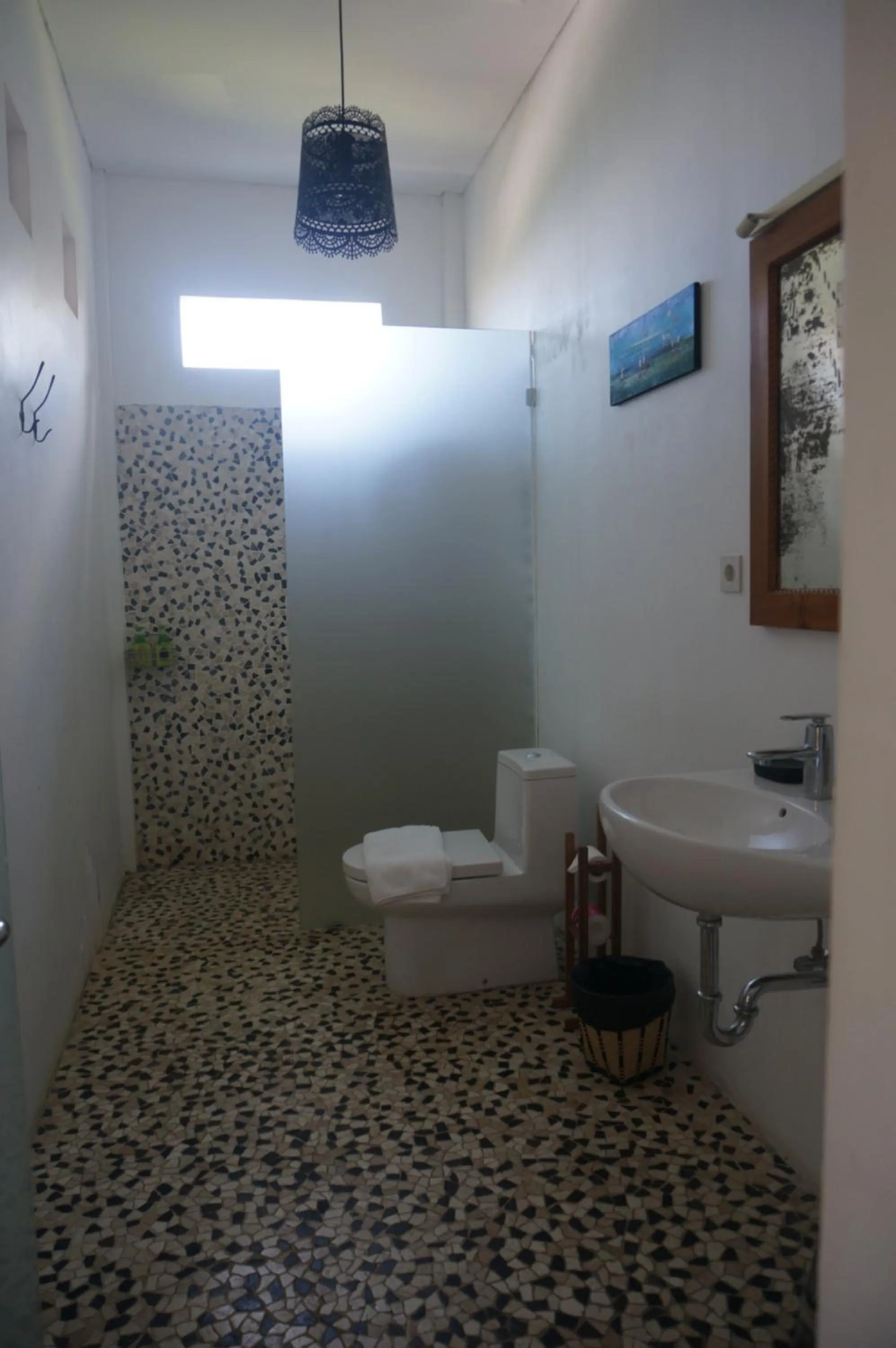 Bathroom in Manggis Garden Dive Resort