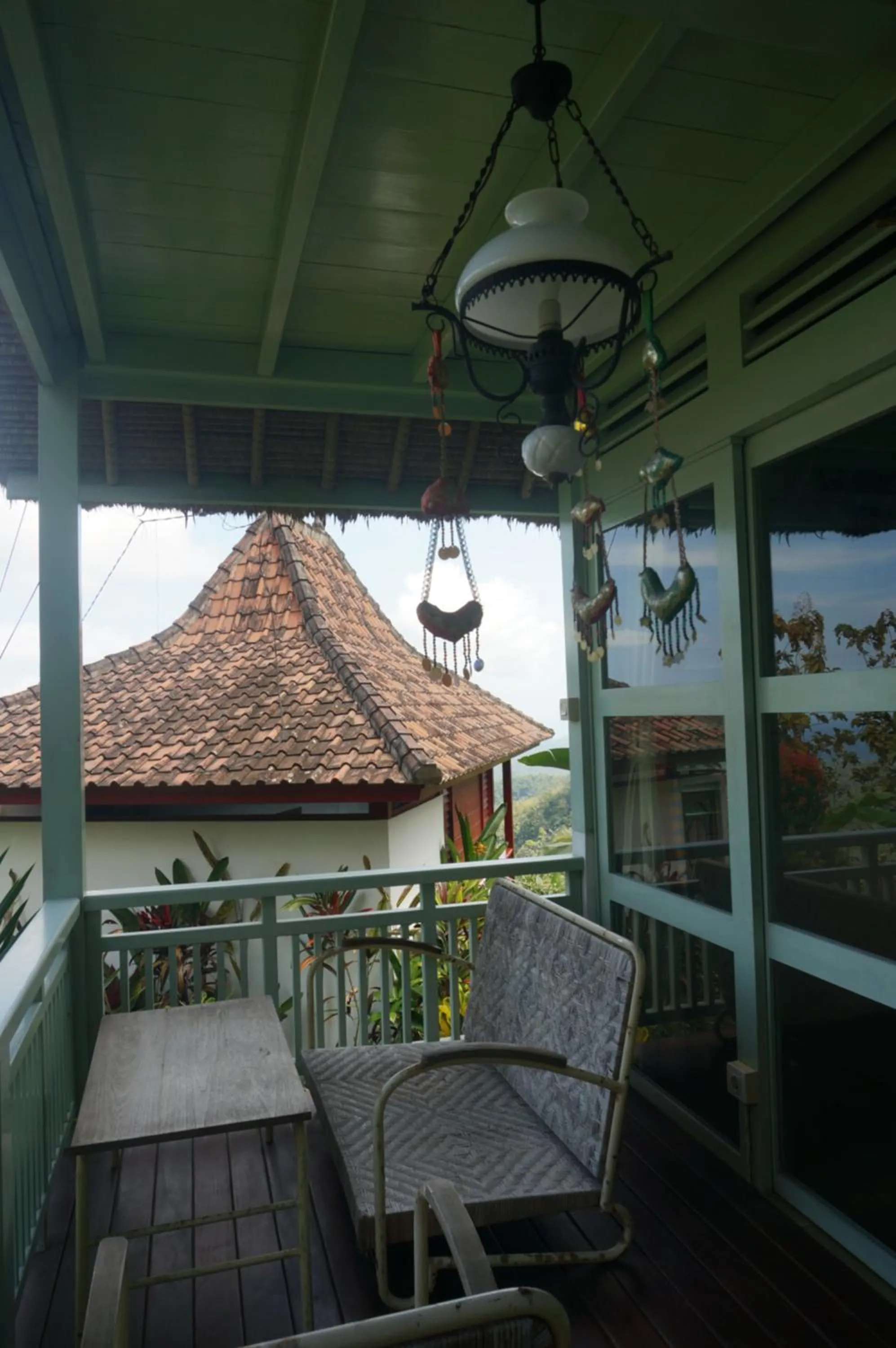 Balcony/Terrace in Manggis Garden Dive Resort