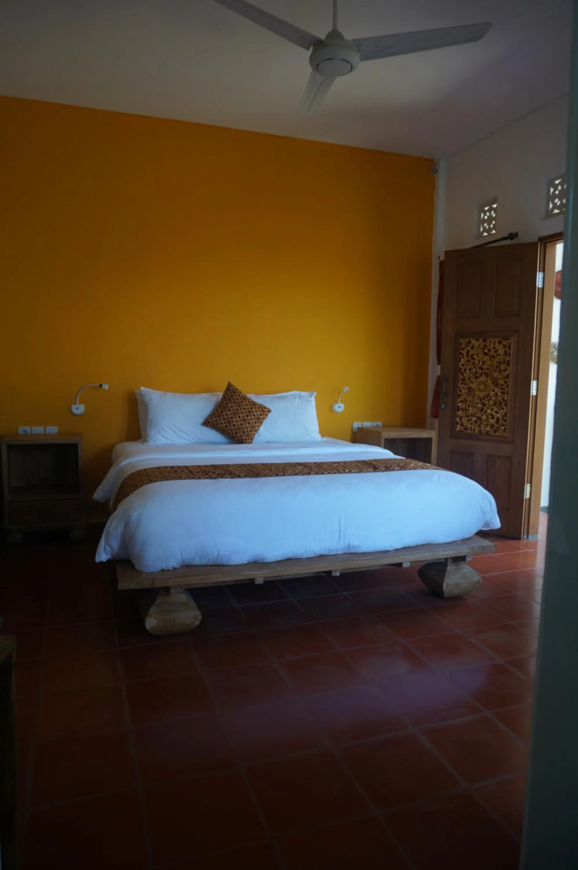 Bedroom, Bed in Manggis Garden Dive Resort