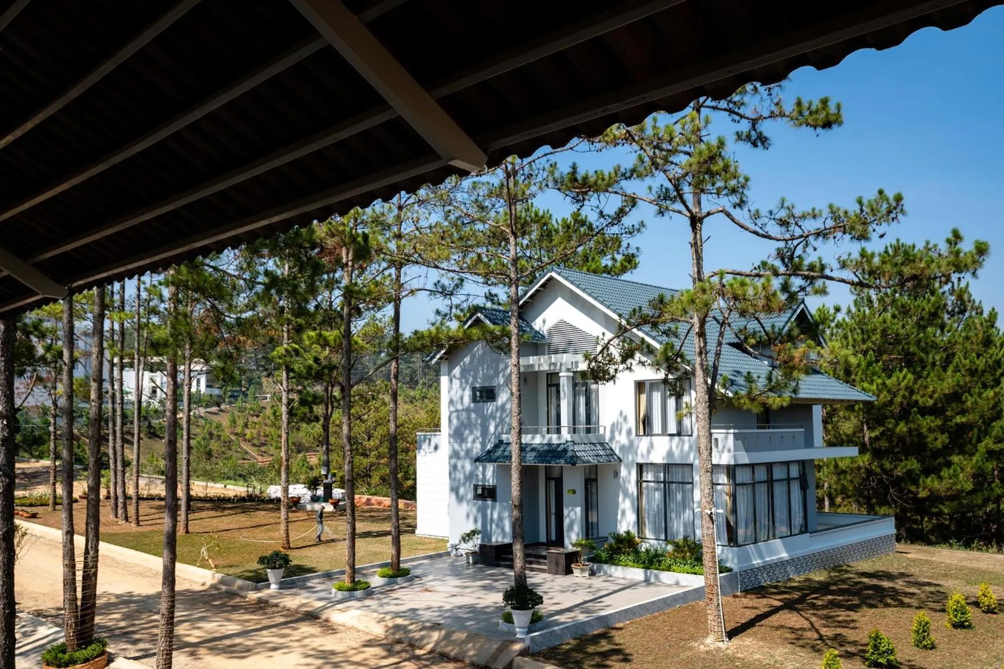 Property building in Thuy Hoang Nguyen Resort & Spa
