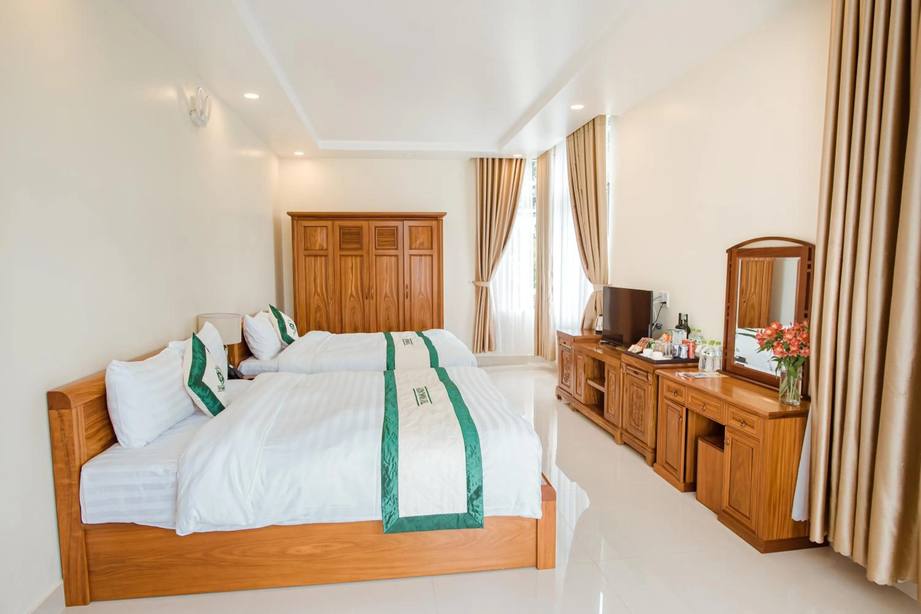 Bedroom in Thuy Hoang Nguyen Resort & Spa