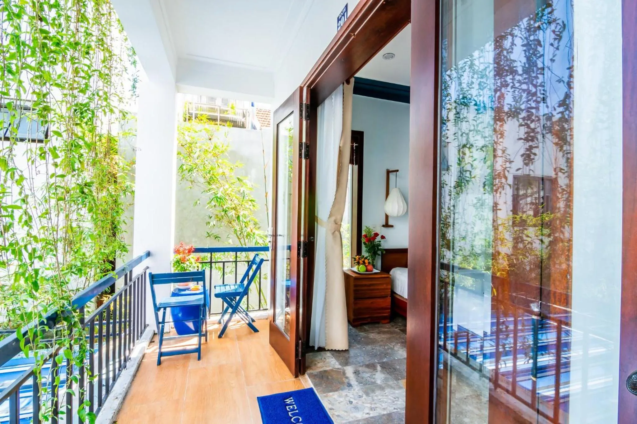 Balcony/Terrace in Relax Garden Boutique Villa Hoi An