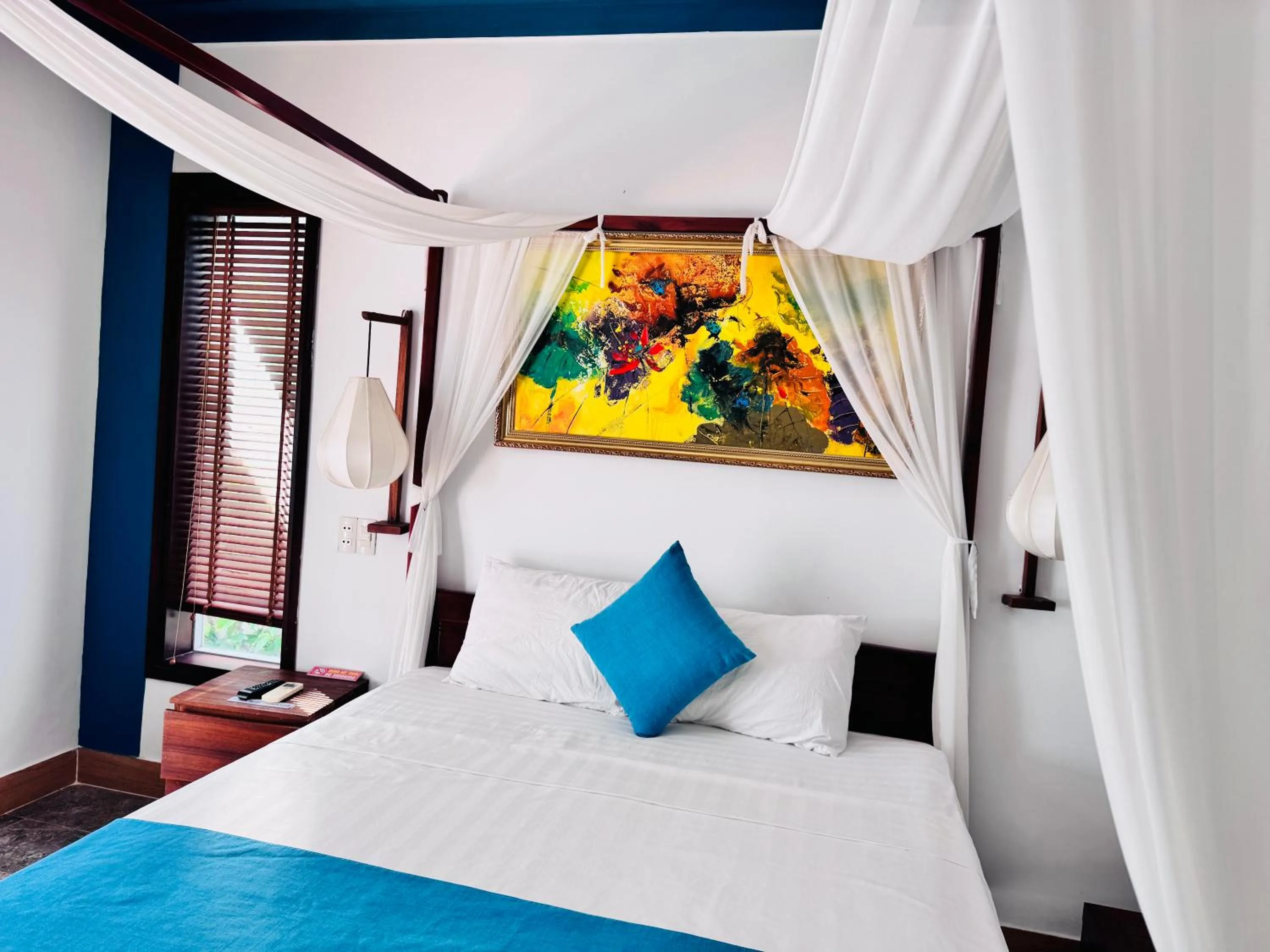 Bed in Relax Garden Boutique Villa Hoi An