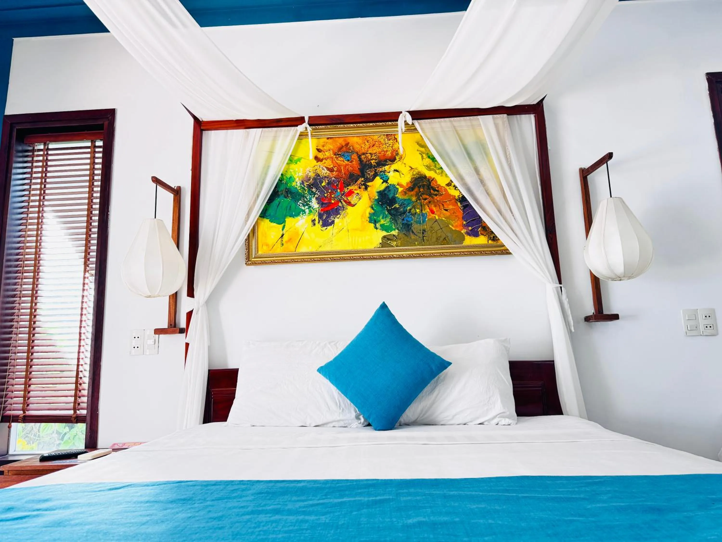 Bed in Relax Garden Boutique Villa Hoi An