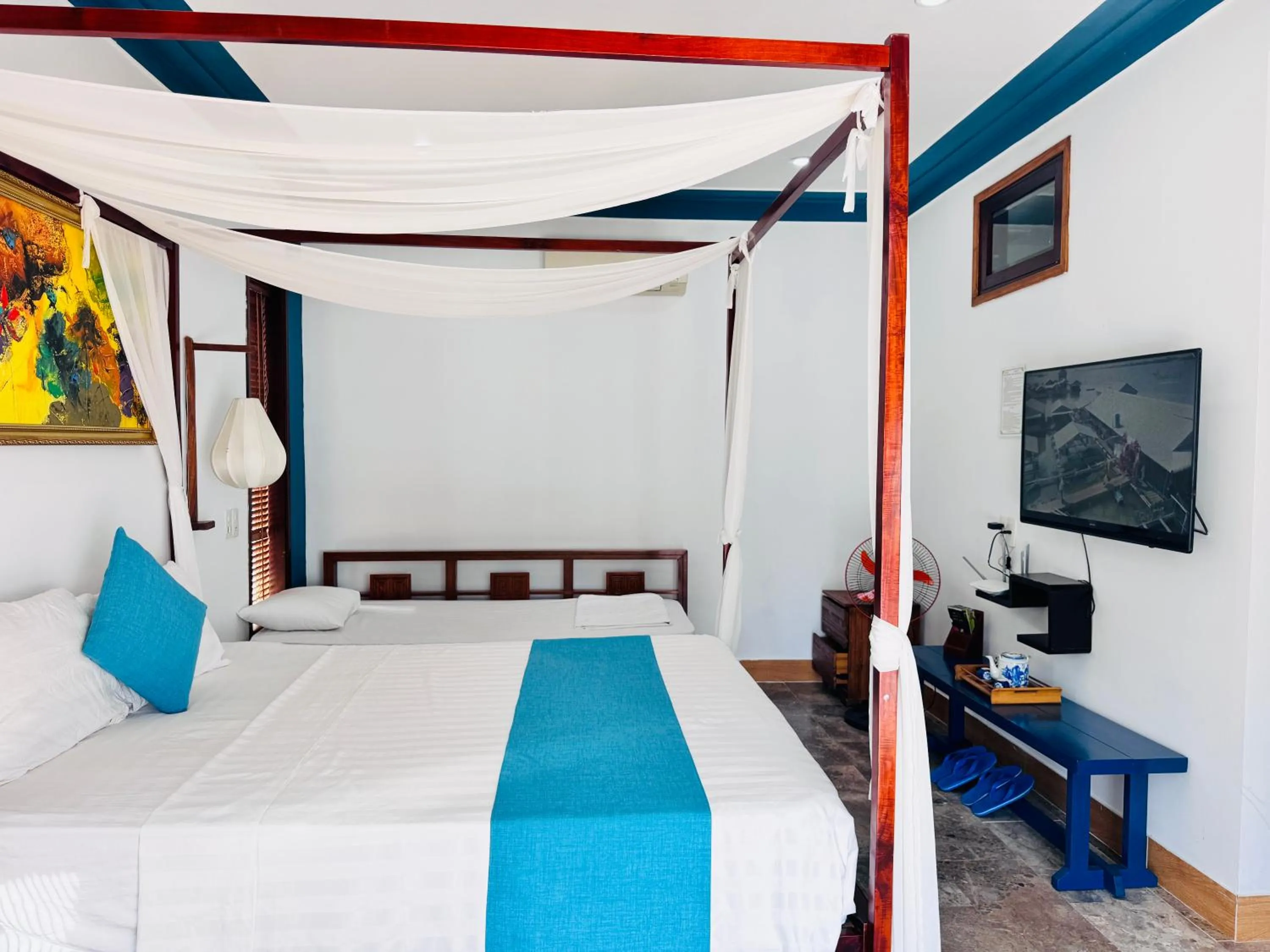 Bed in Relax Garden Boutique Villa Hoi An