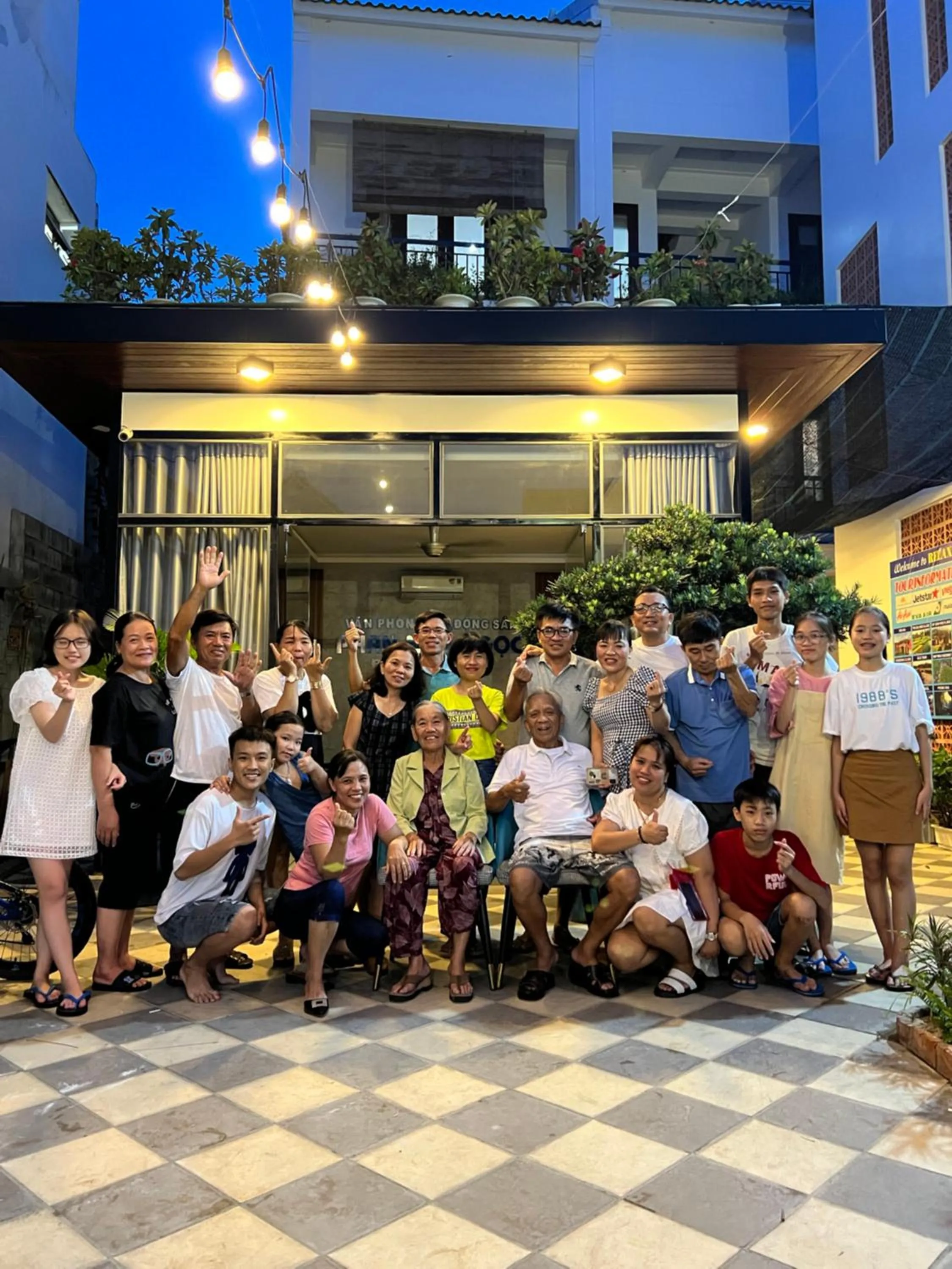 People in Relax Garden Boutique Villa Hoi An