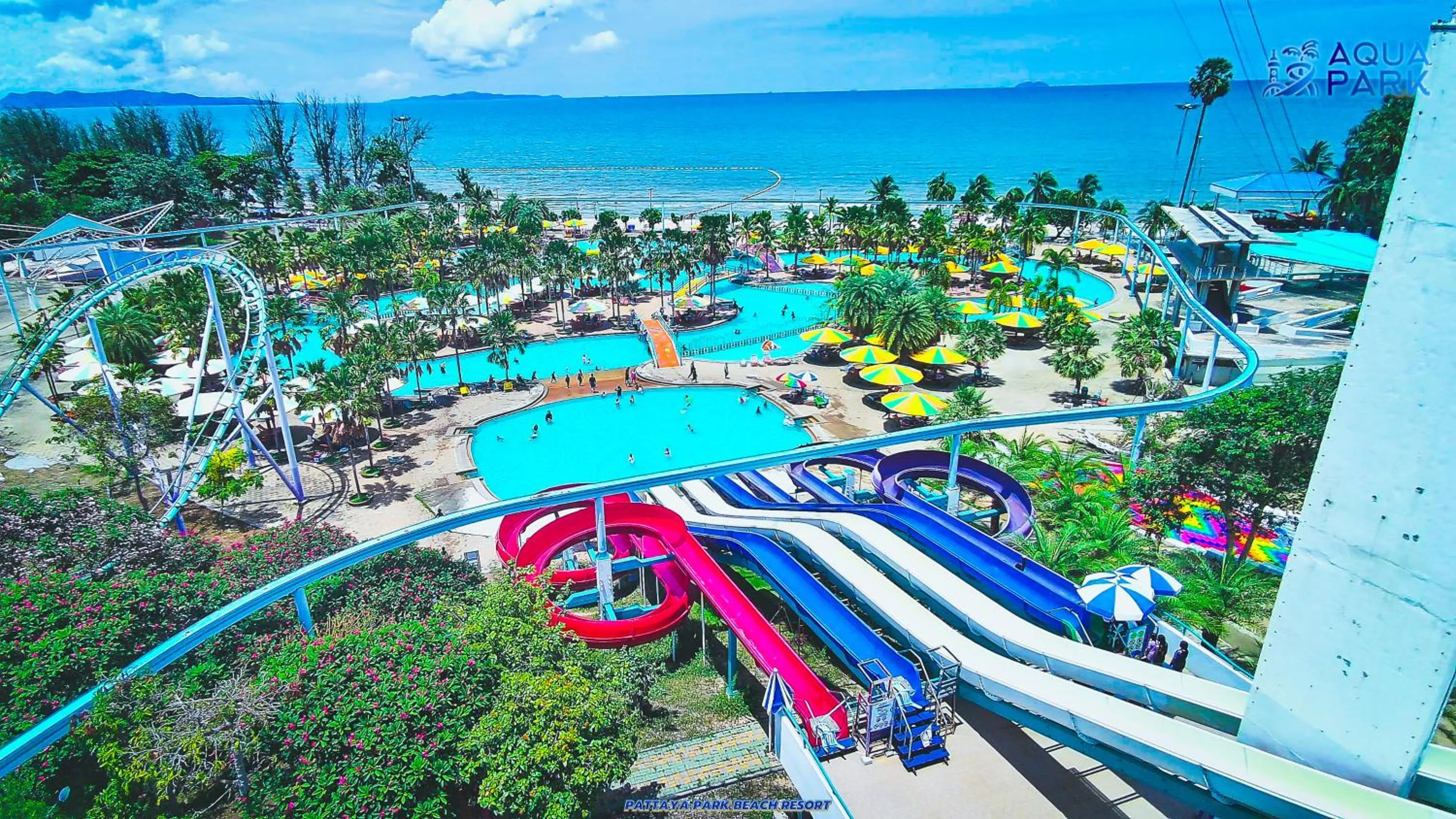 Aqua park in Pattaya Park Beach Resort