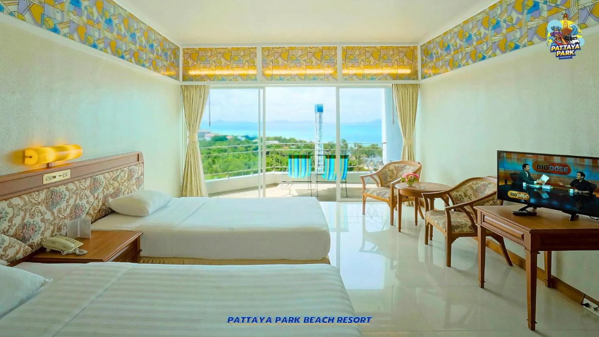 Photo of the whole room, Bed in Pattaya Park Beach Resort