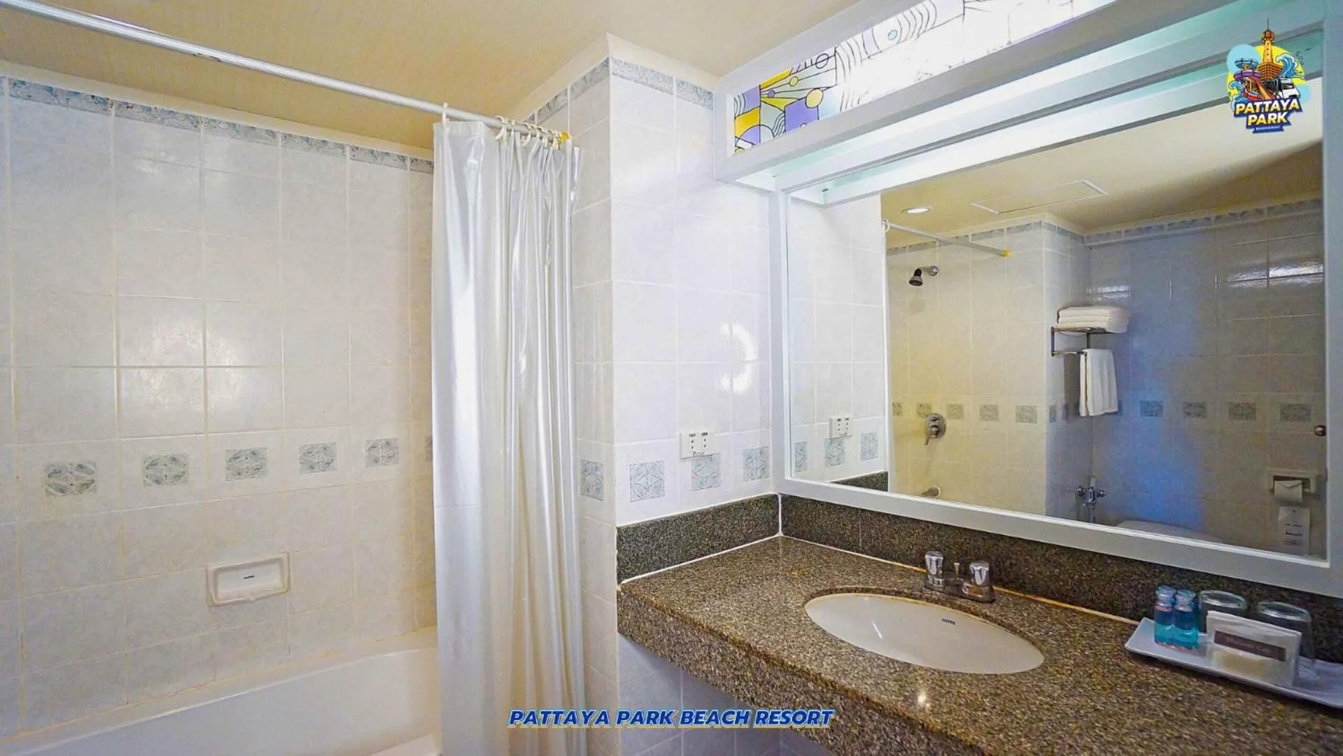 Bathroom in Pattaya Park Beach Resort