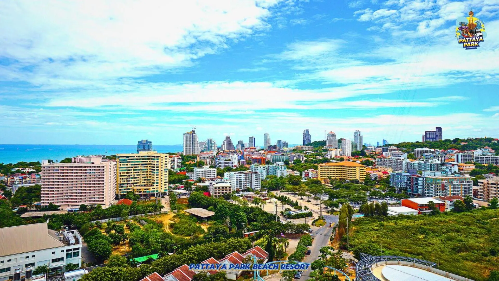 Bird's eye view in Pattaya Park Beach Resort