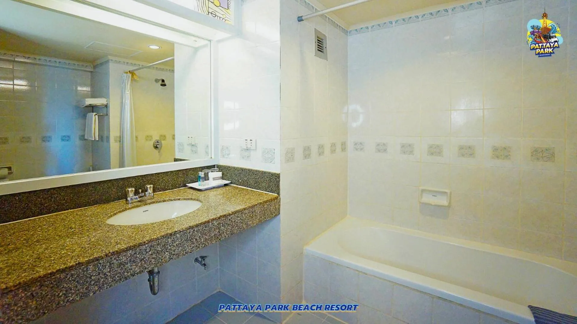 Bathroom in Pattaya Park Beach Resort