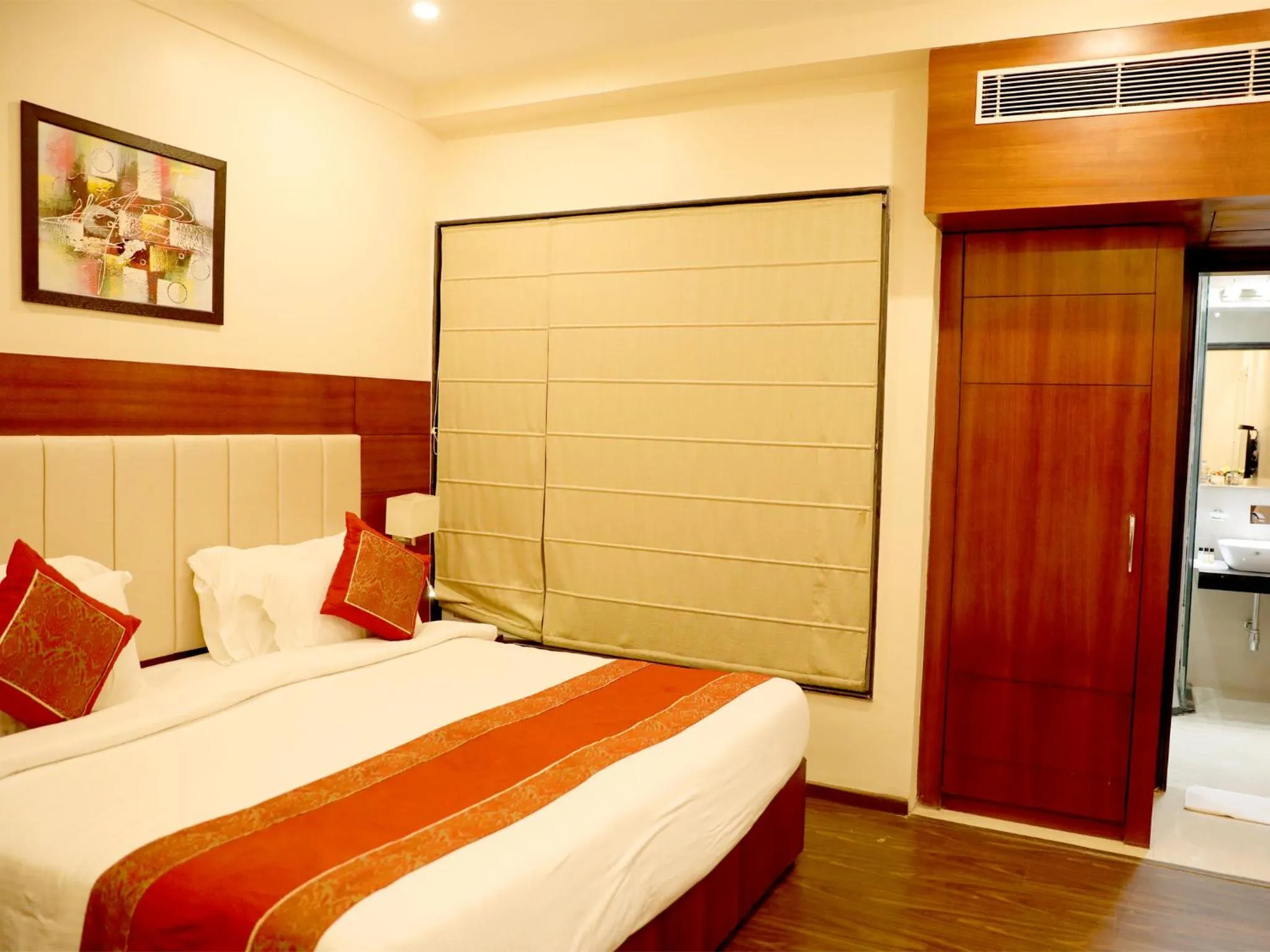 Photo of the whole room, Bed in Hotel Tridev