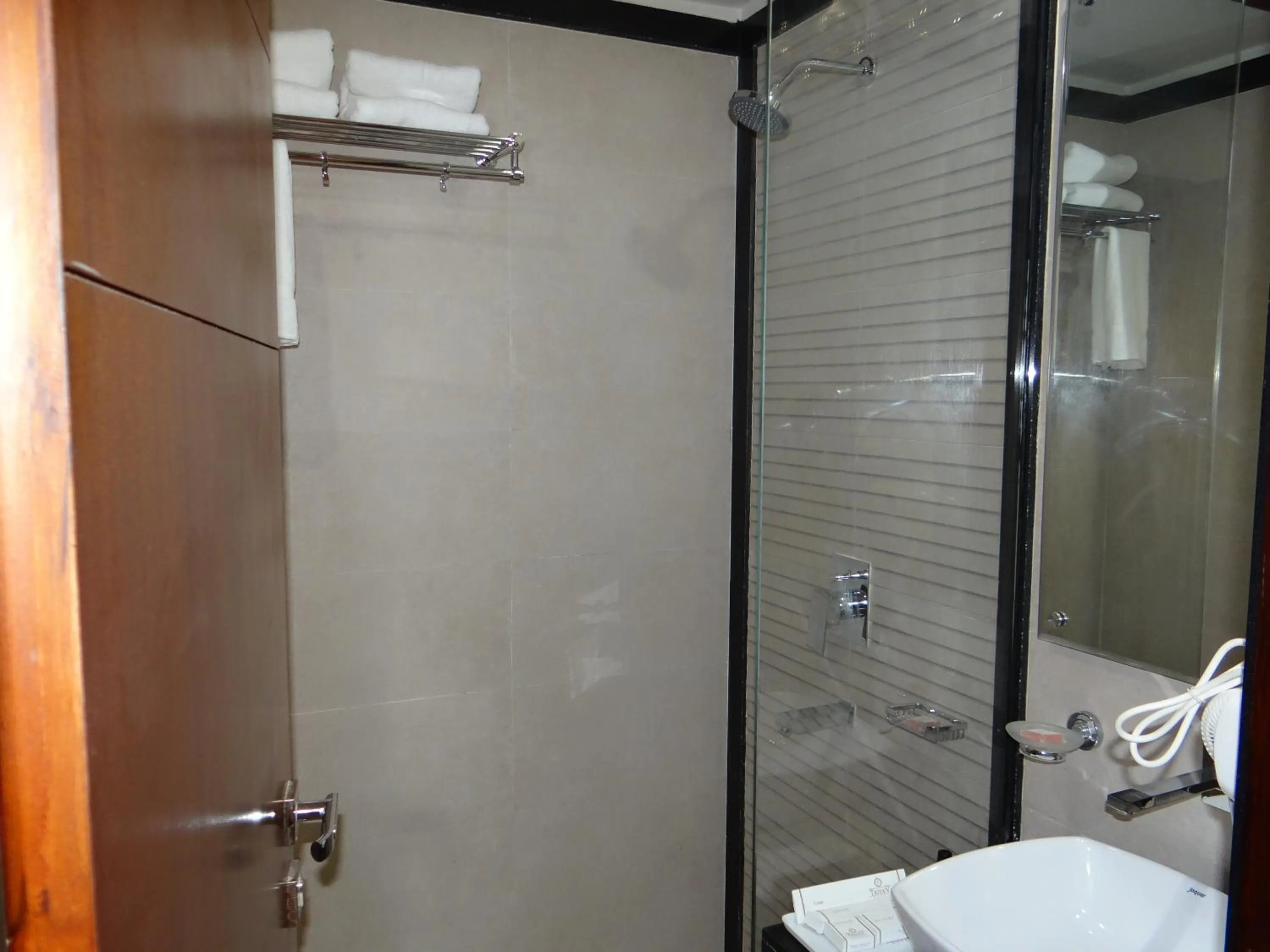 Bathroom in Hotel Tridev