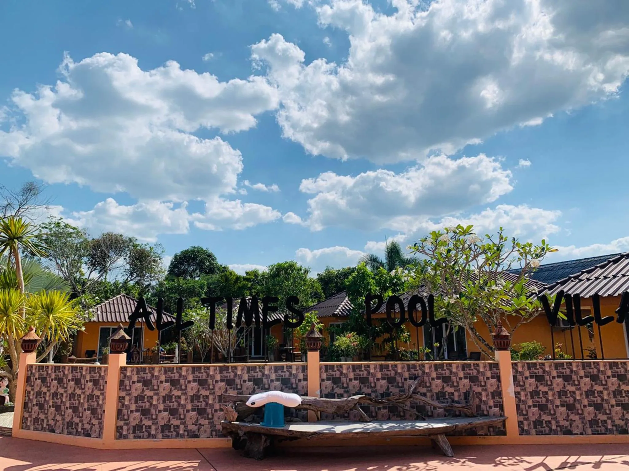 Decorative detail in All Times Pool Villas