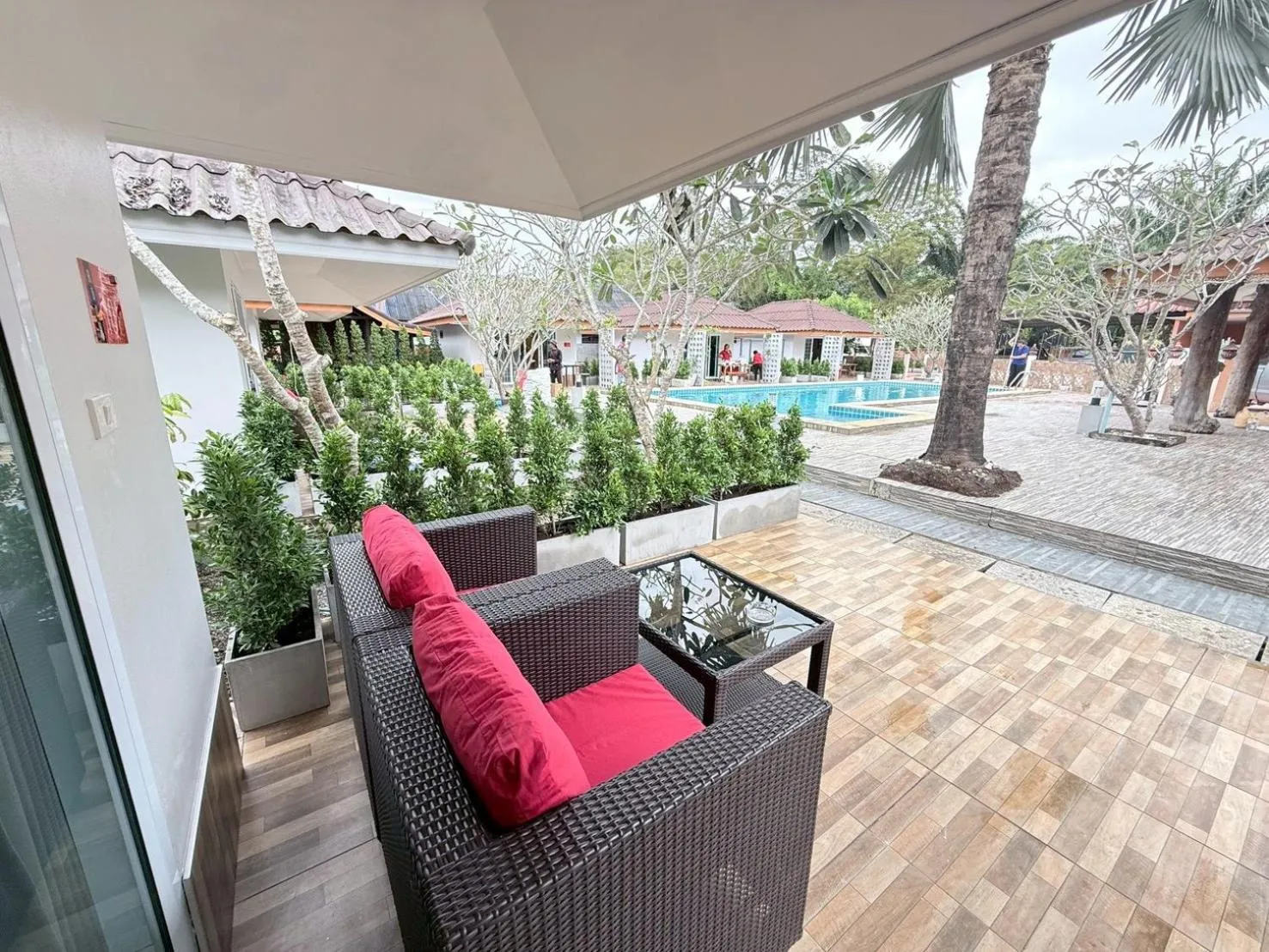 View (from property/room) in All Times Pool Villas