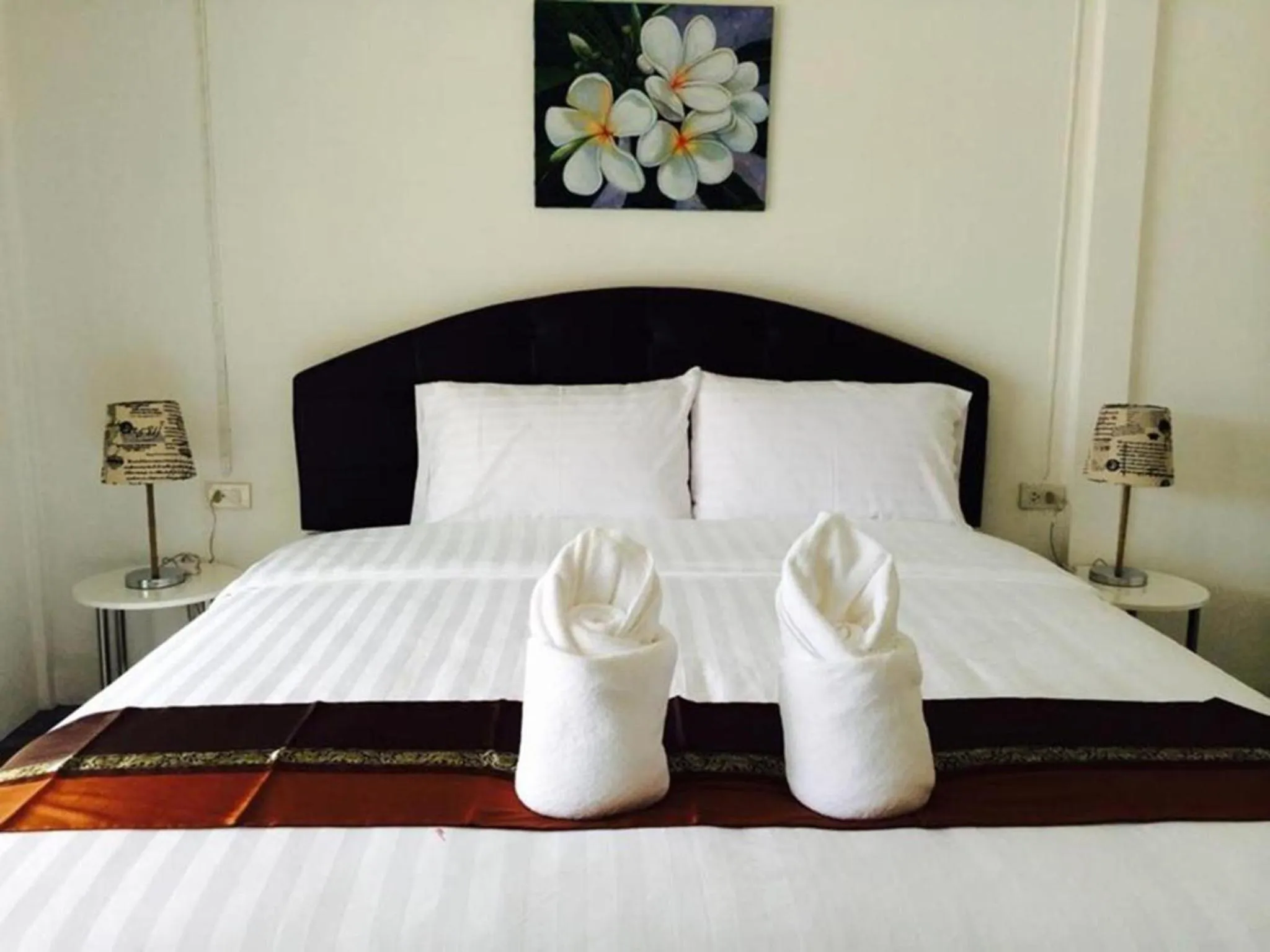 Bed in All Times Pool Villas