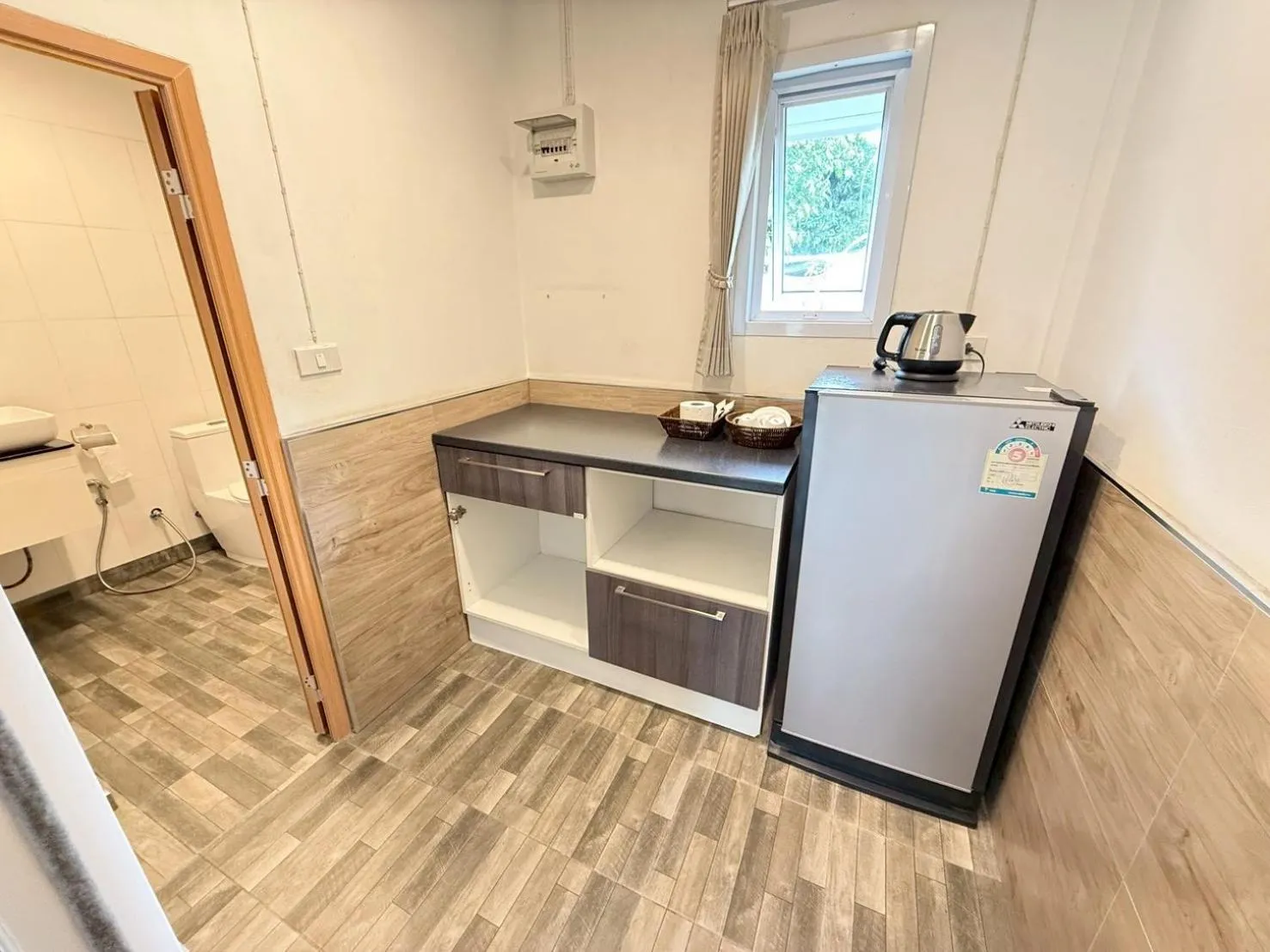 Kitchen or kitchenette in All Times Pool Villas