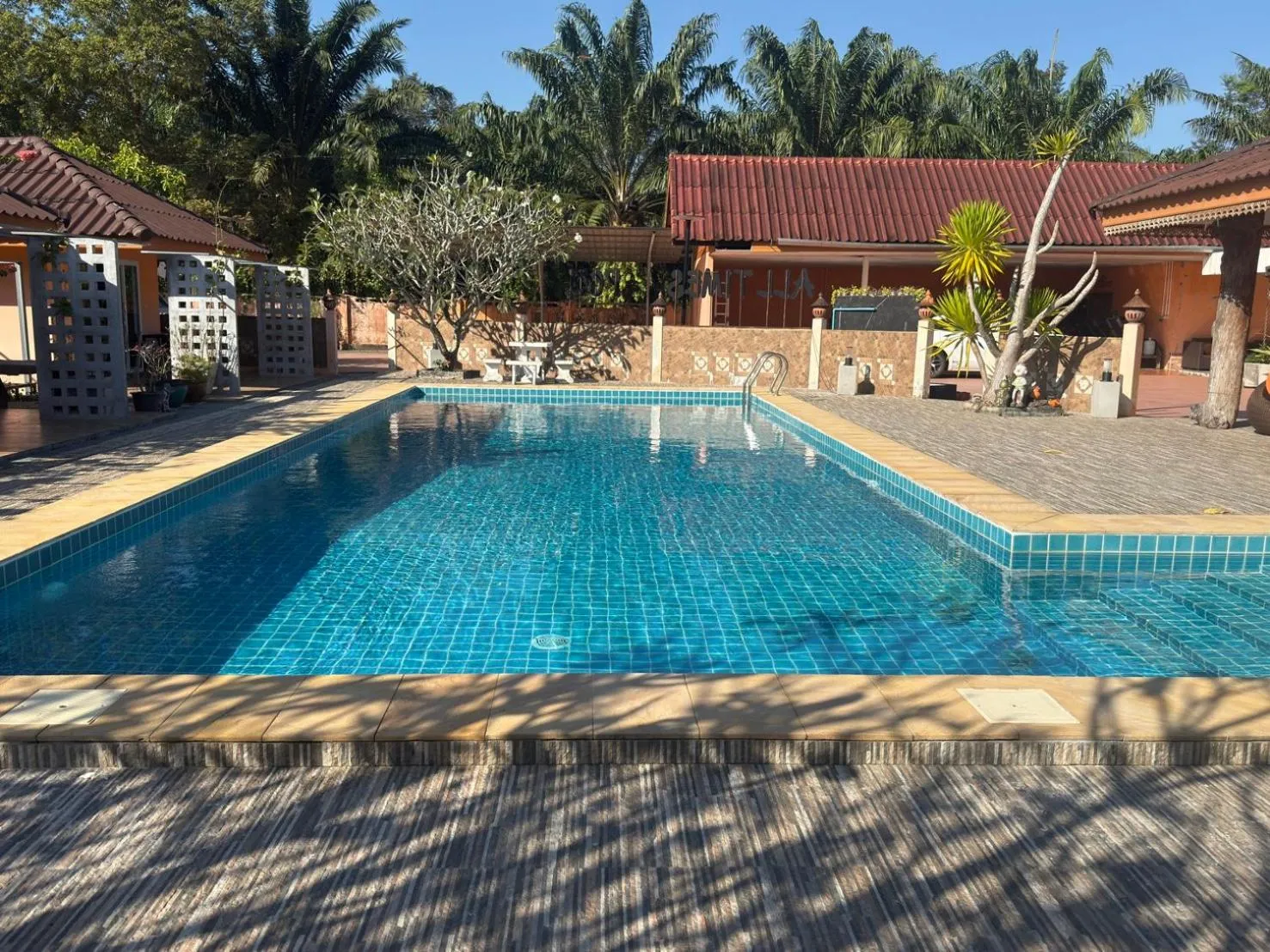 Swimming pool in All Times Pool Villas