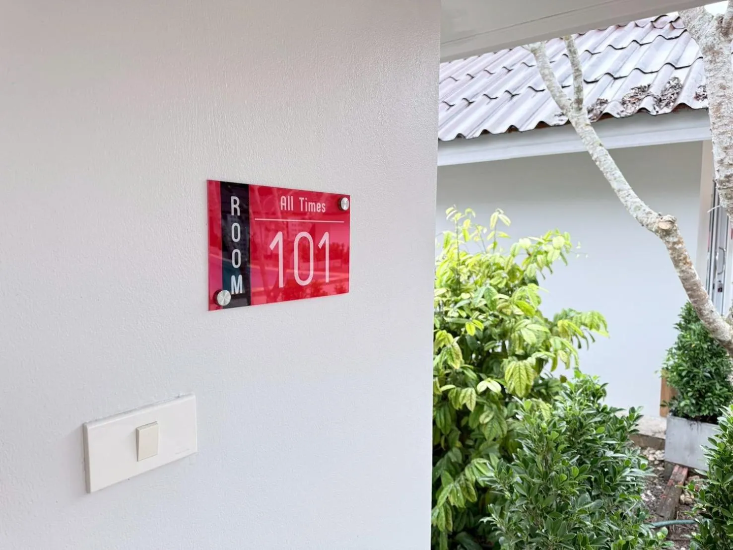 View (from property/room) in All Times Pool Villas