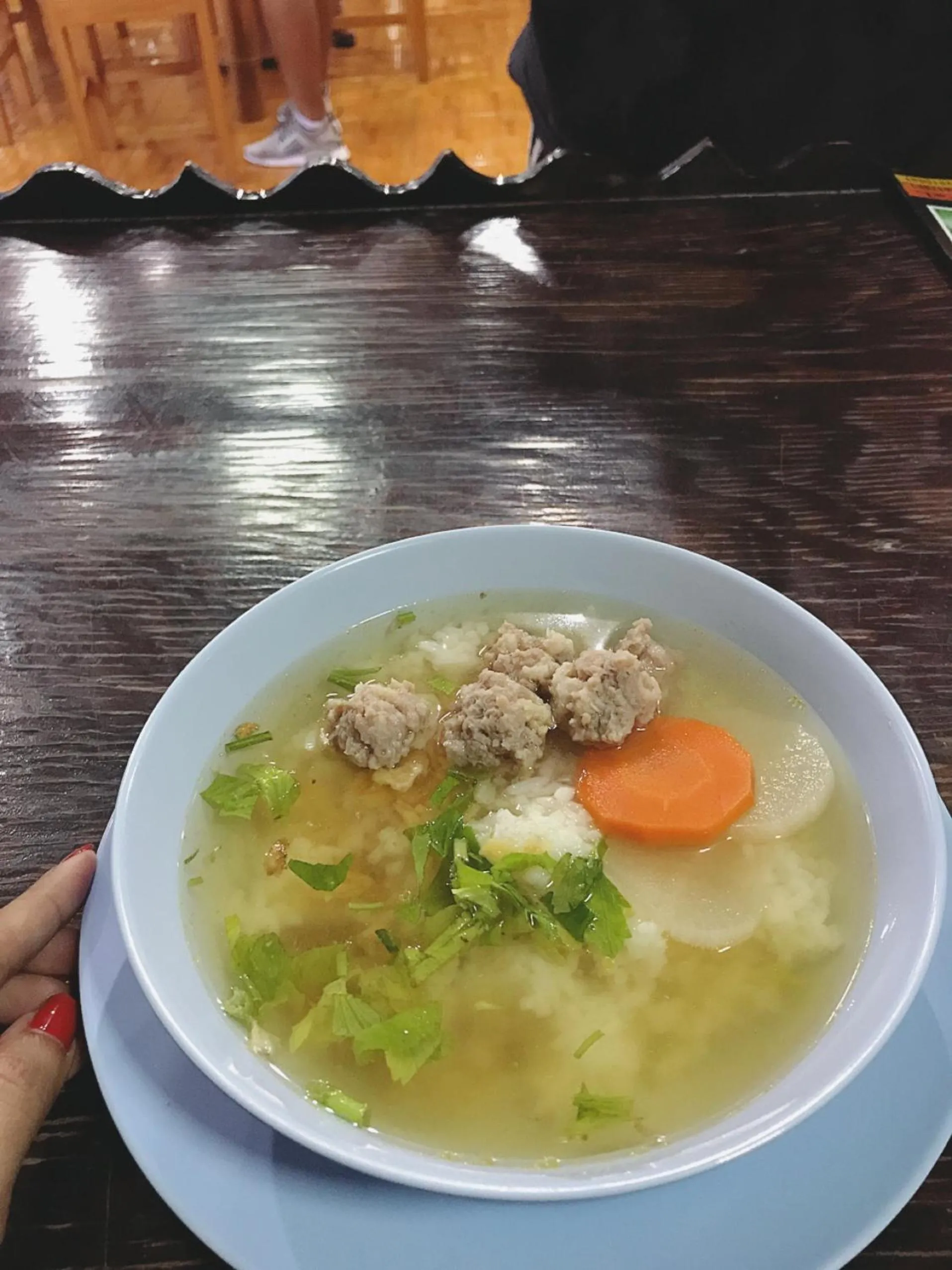 Breakfast in Khwanruen Fishing Resort