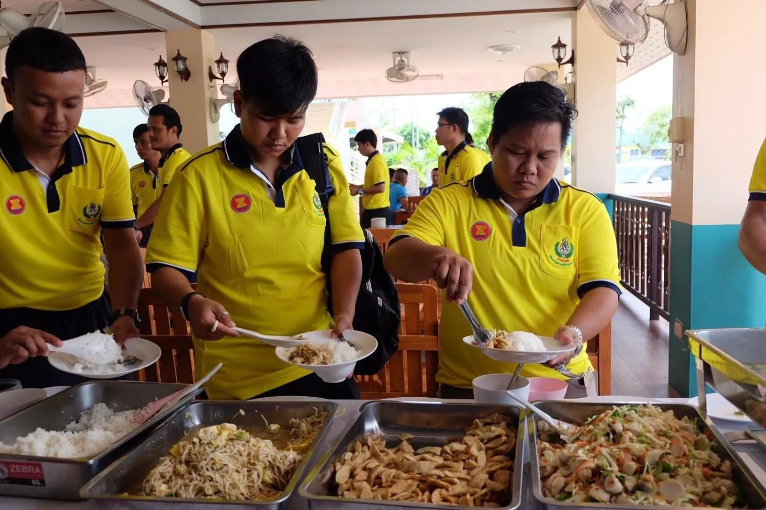 Lunch in Khwanruen Fishing Resort