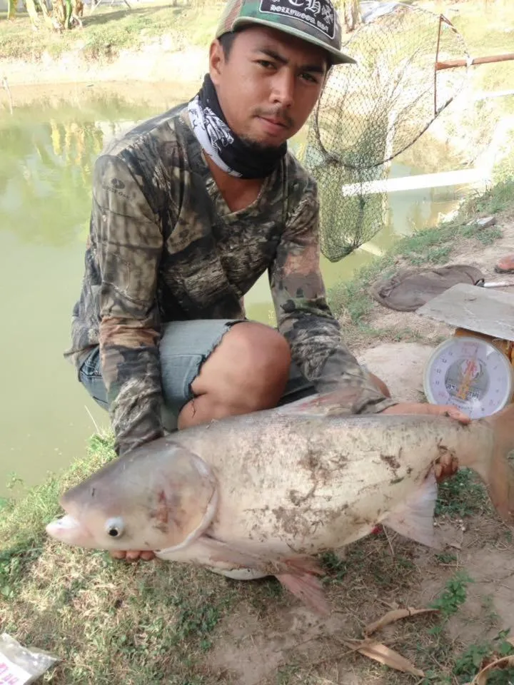 Fishing in Khwanruen Fishing Resort