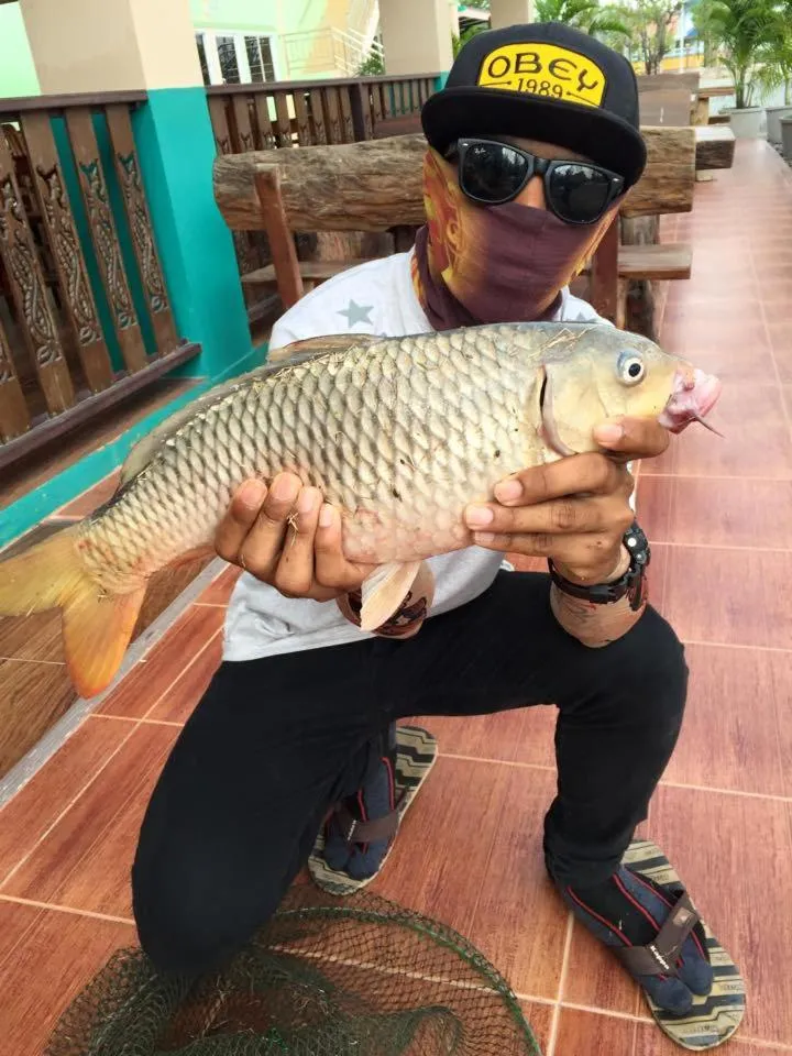 Fishing in Khwanruen Fishing Resort