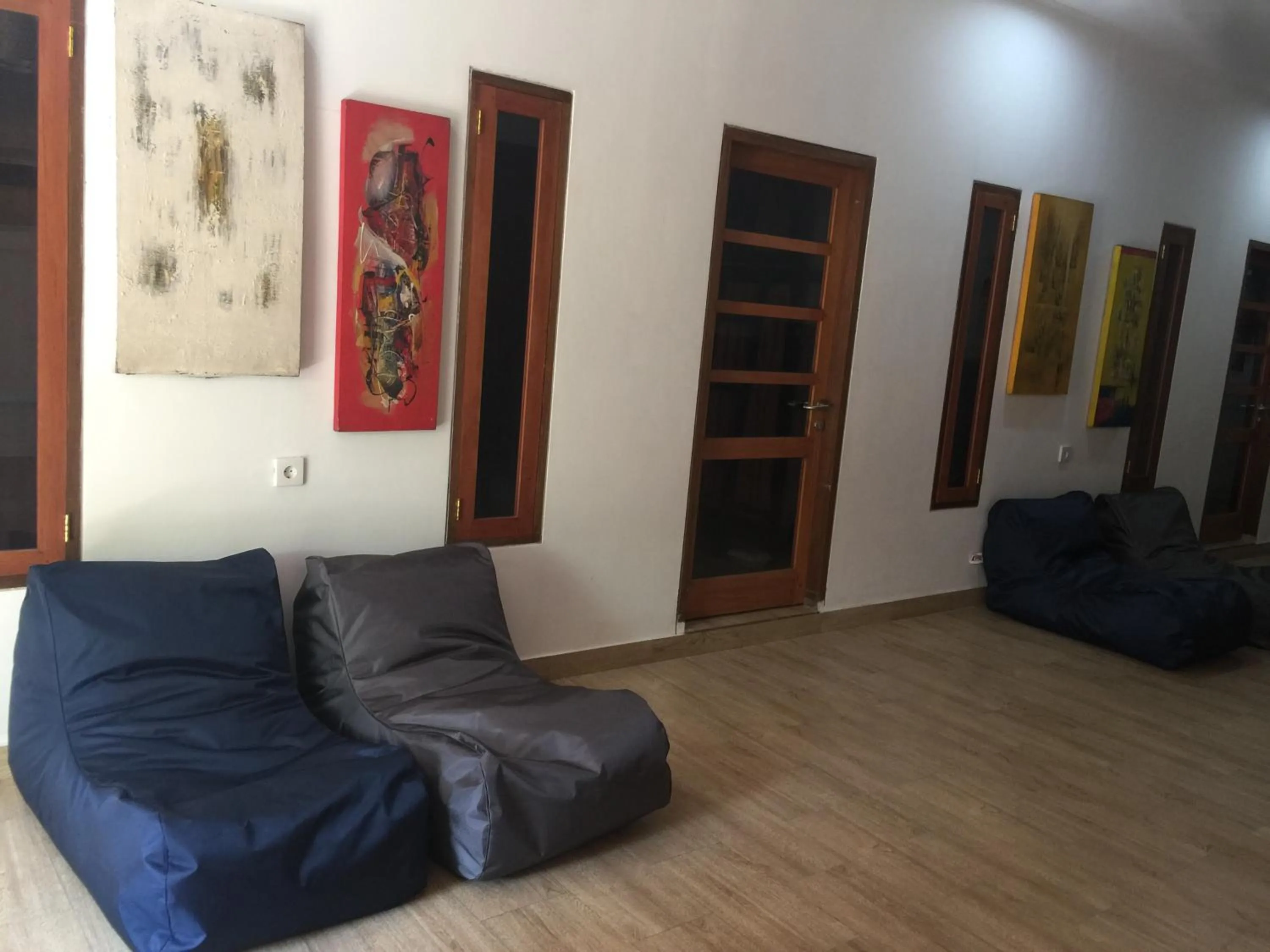 Lounge or bar in New Ubud Hostel