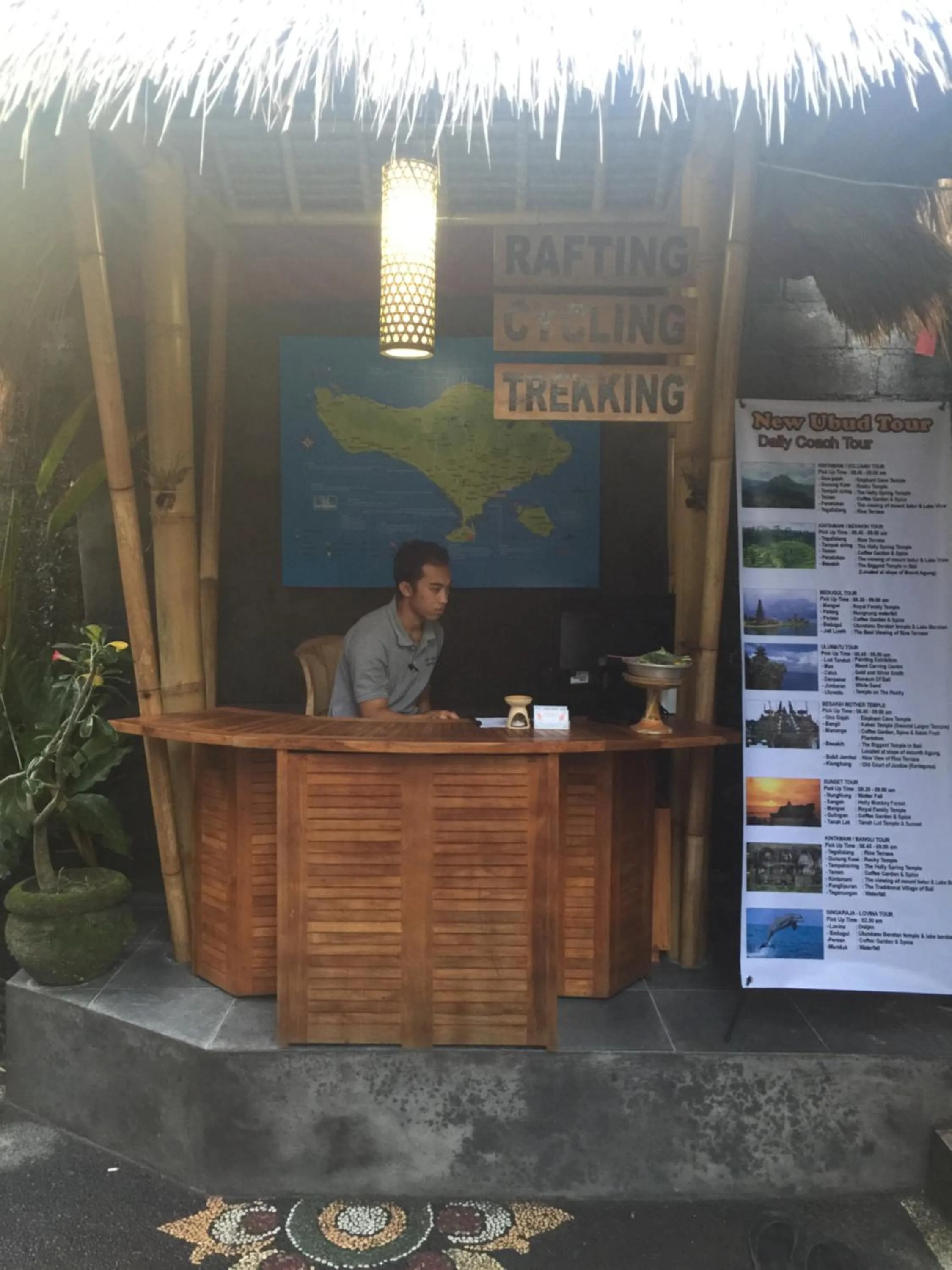 Staff in New Ubud Hostel