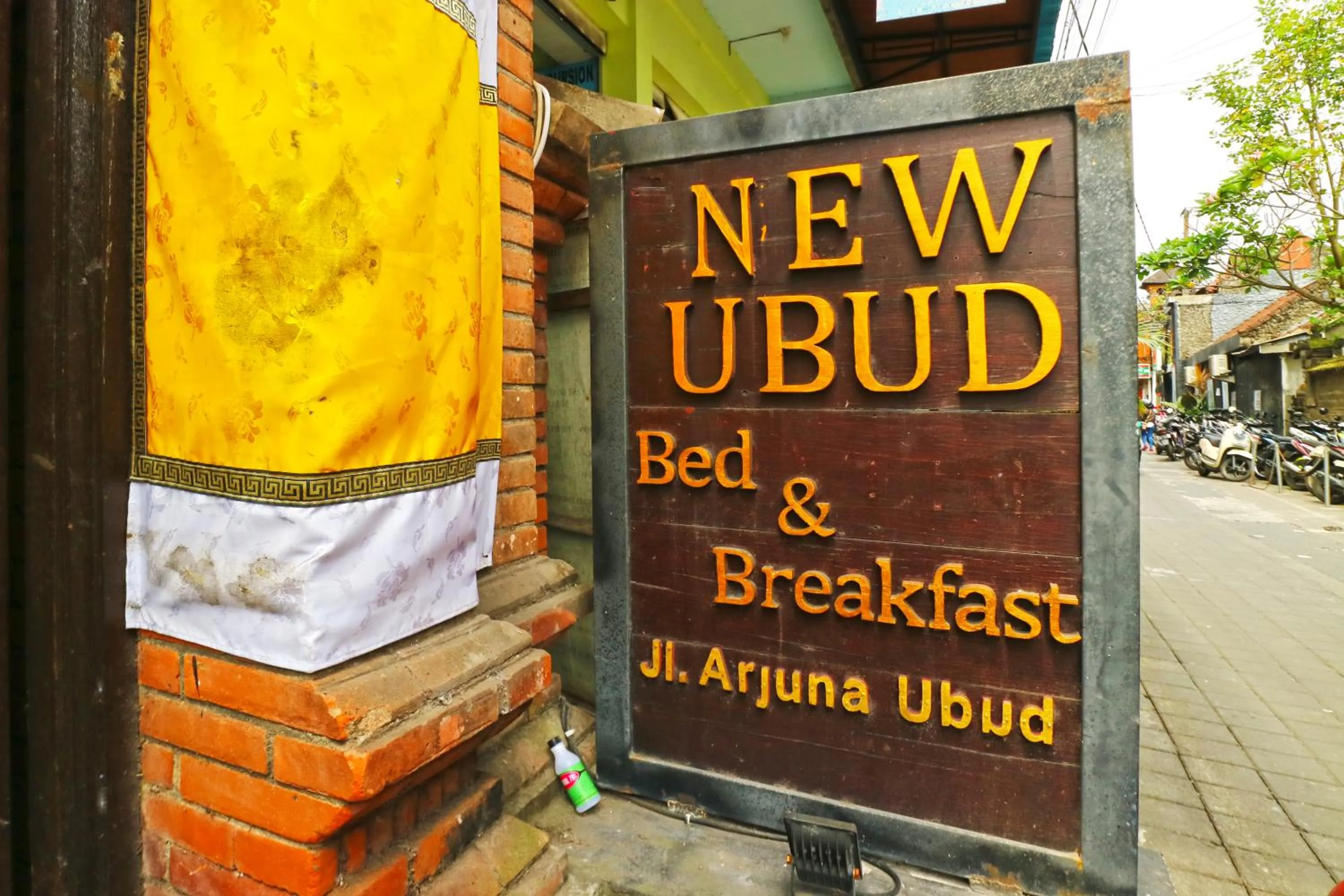 Property building in New Ubud Hostel