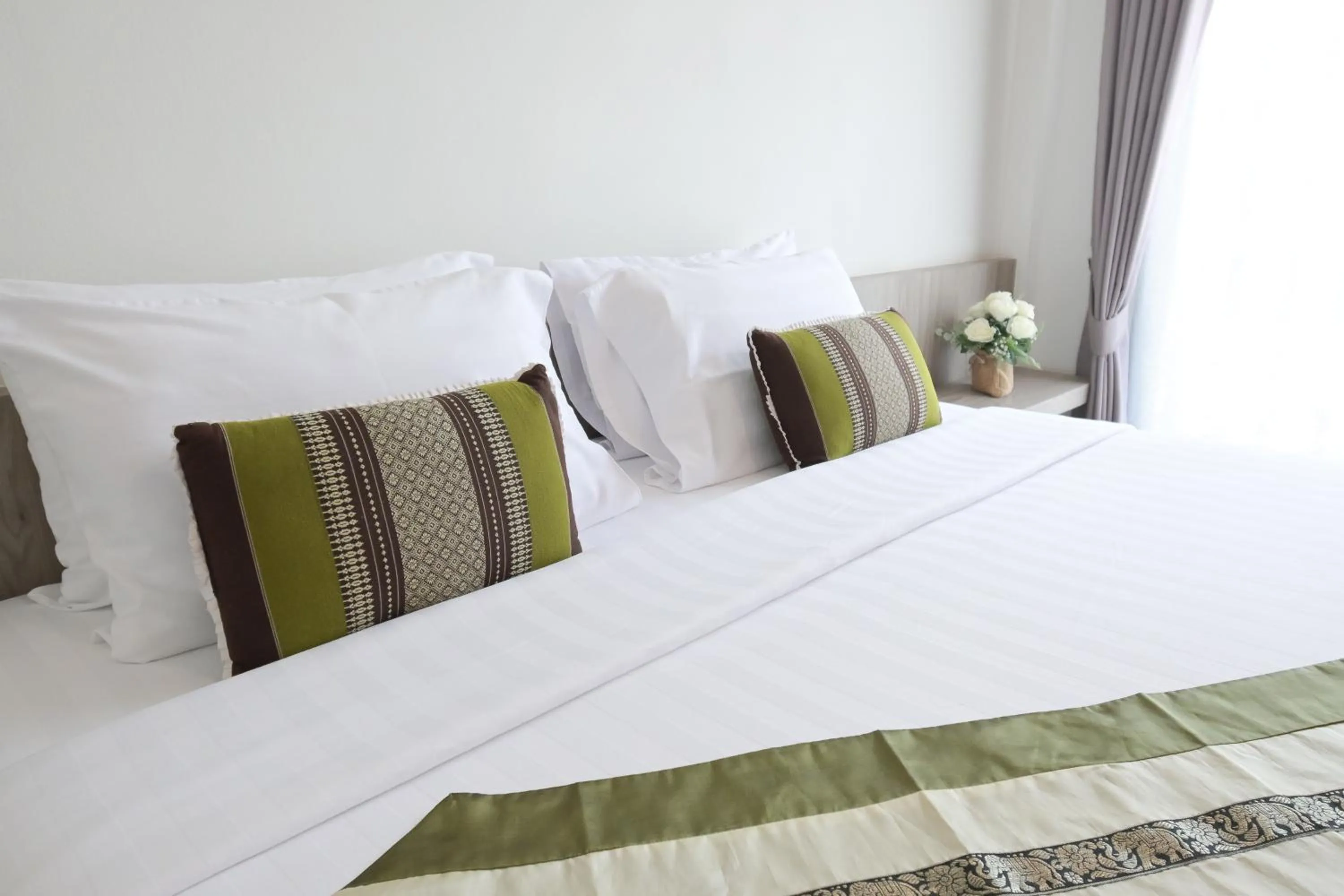 Bed in Baan Kieng Tawan